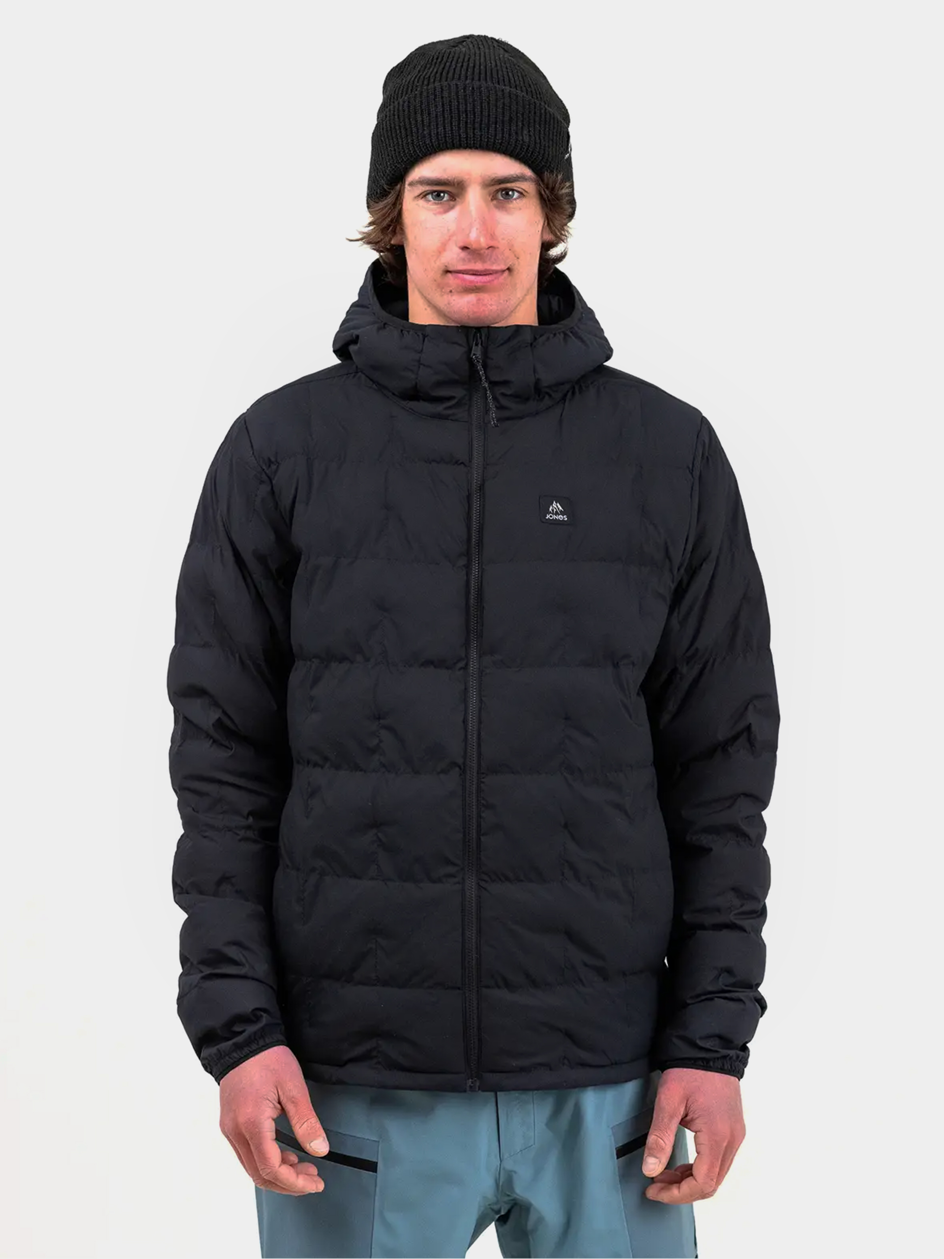 Чоловіча Сноубордична куртка Jones Snowboards Dark Start Rec Hd (stealth black)