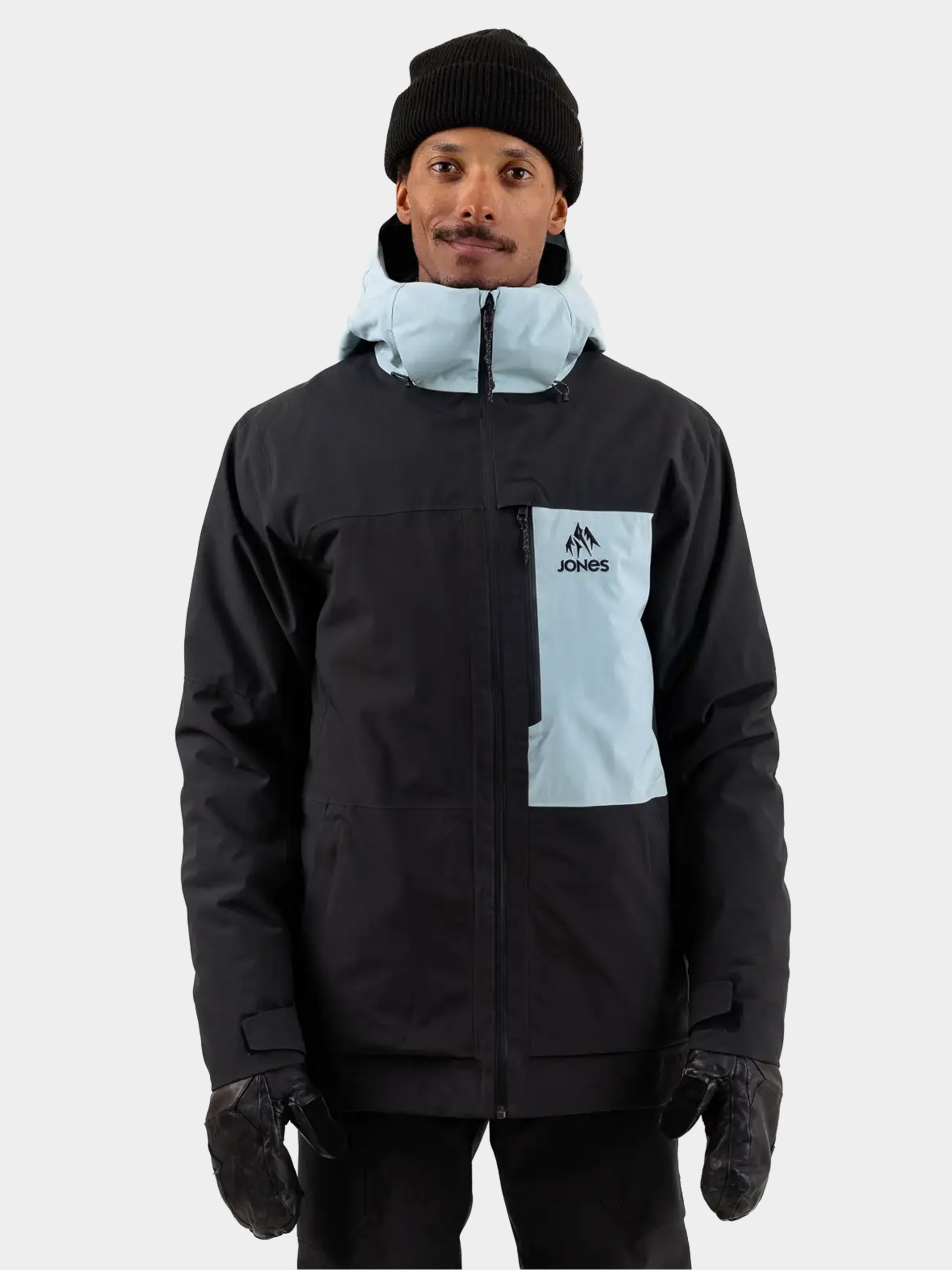 Чоловіча Сноубордична куртка Jones Snowboards Mtn Surf Rec (stealth black)