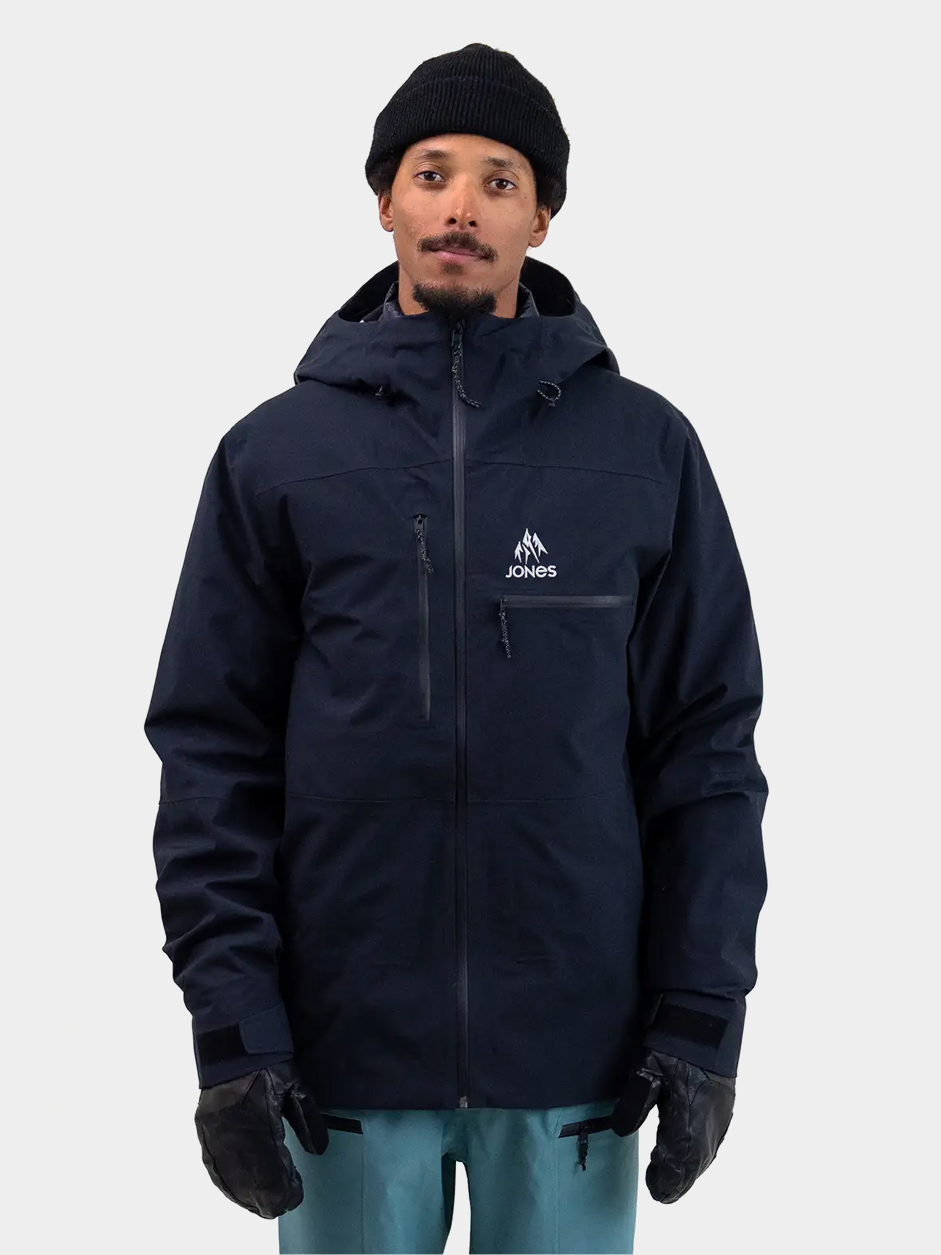 Чоловіча Сноубордична куртка Jones Snowboards Shralpinist Str Rec (stealth black)