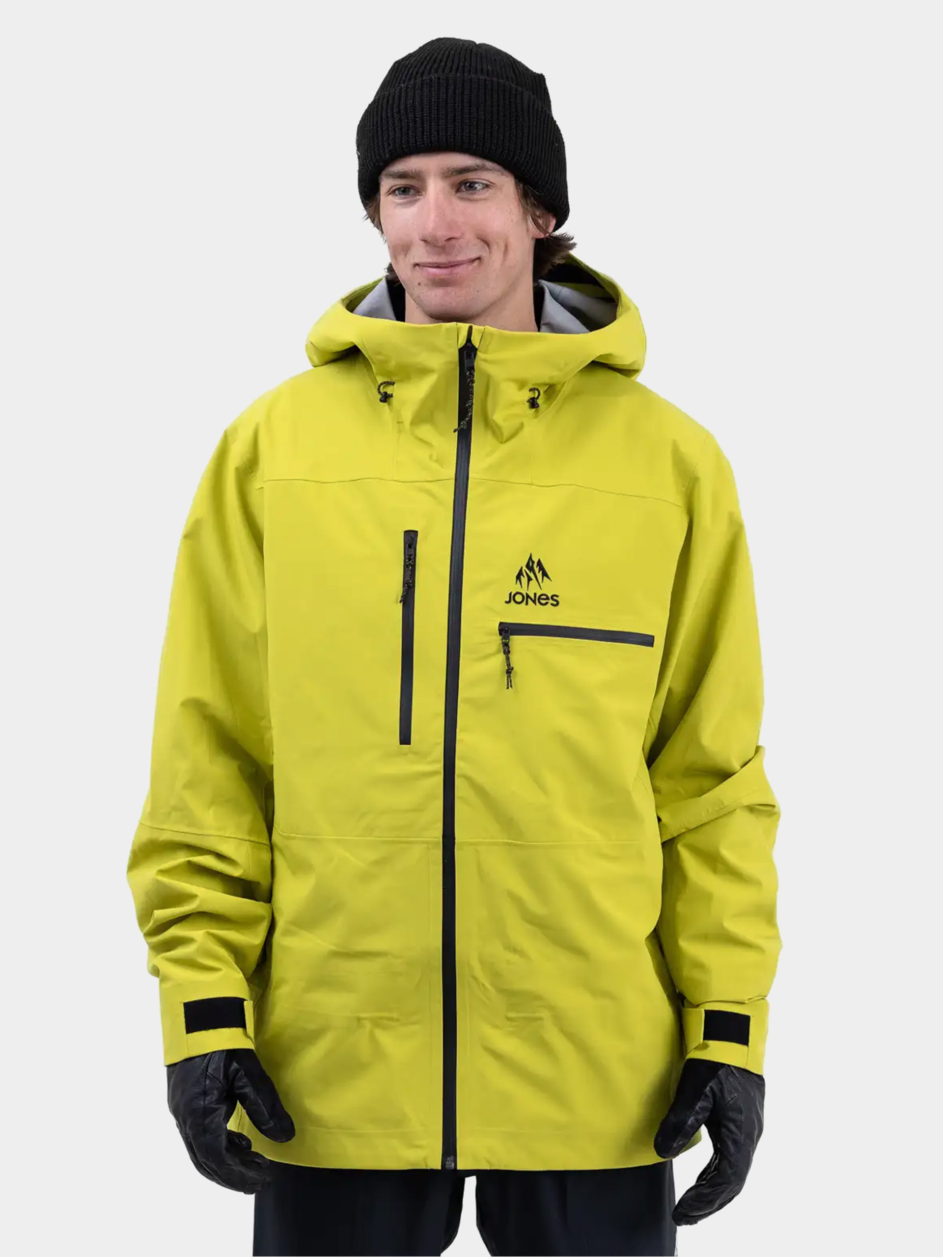 Чоловіча Сноубордична куртка Jones Snowboards Shralpinist Str Rec (lime green)