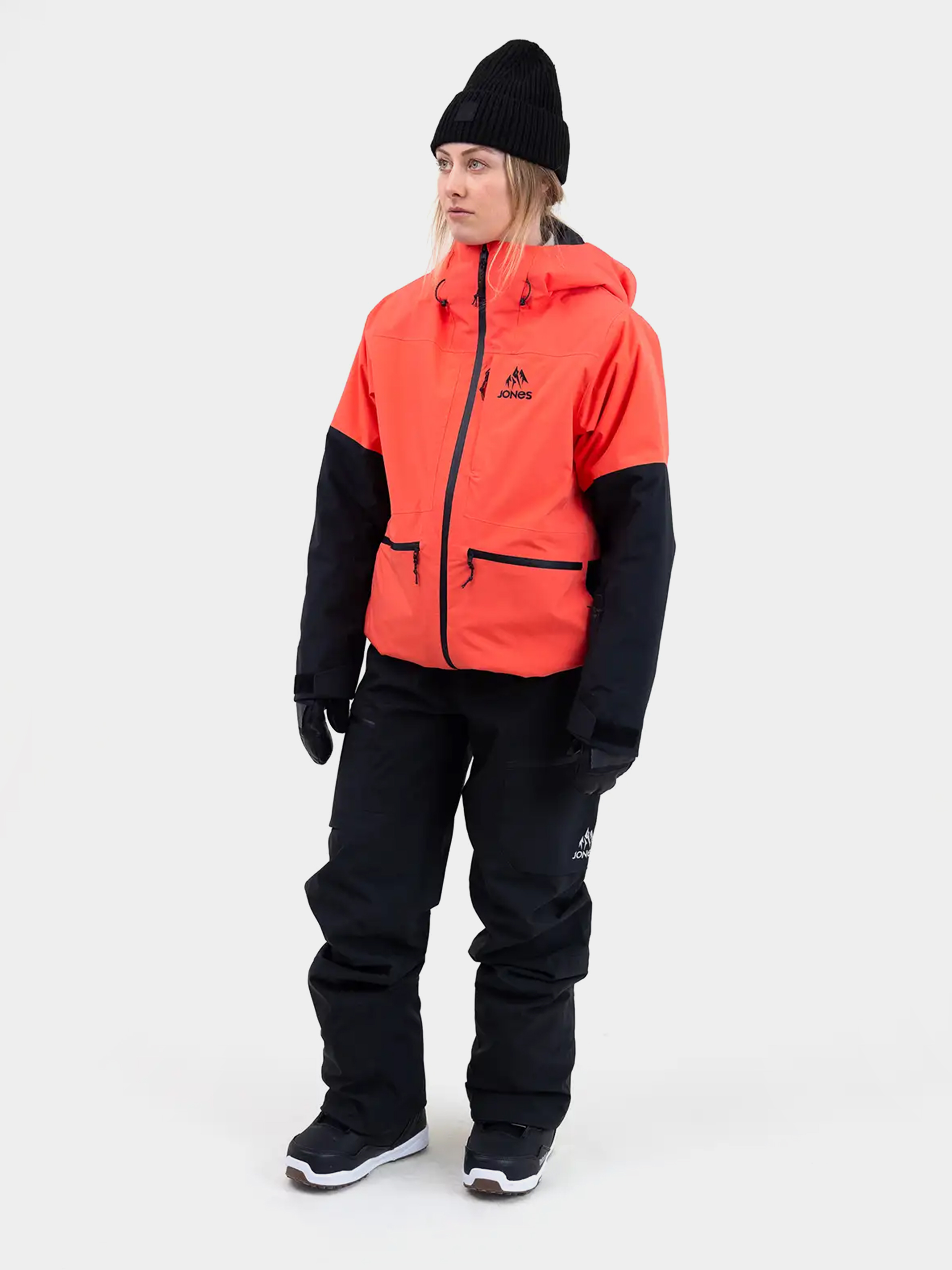 Жіноча Сноубордична куртка Jones Snowboards Mtn Surf Rec (deep coral)