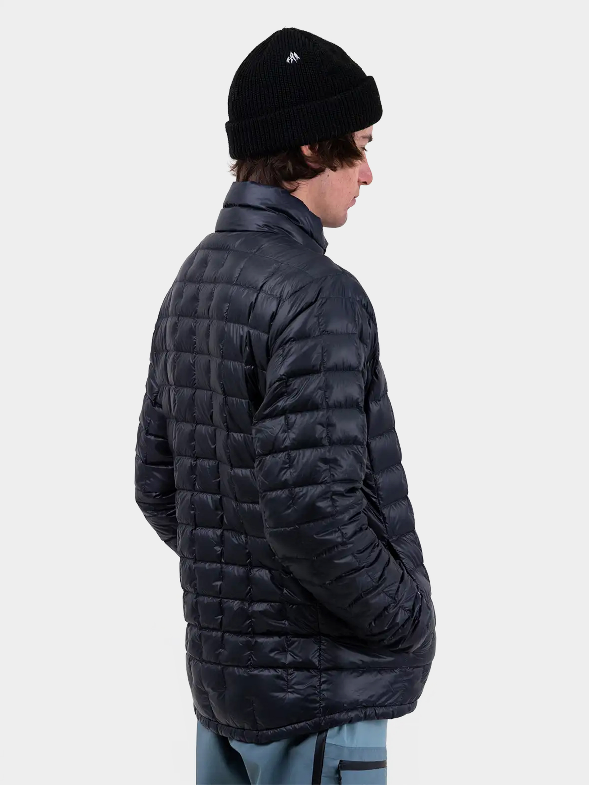 Чоловіча Сноубордична куртка Jones Snowboards Ult Re Up Down Rec (stealth black)