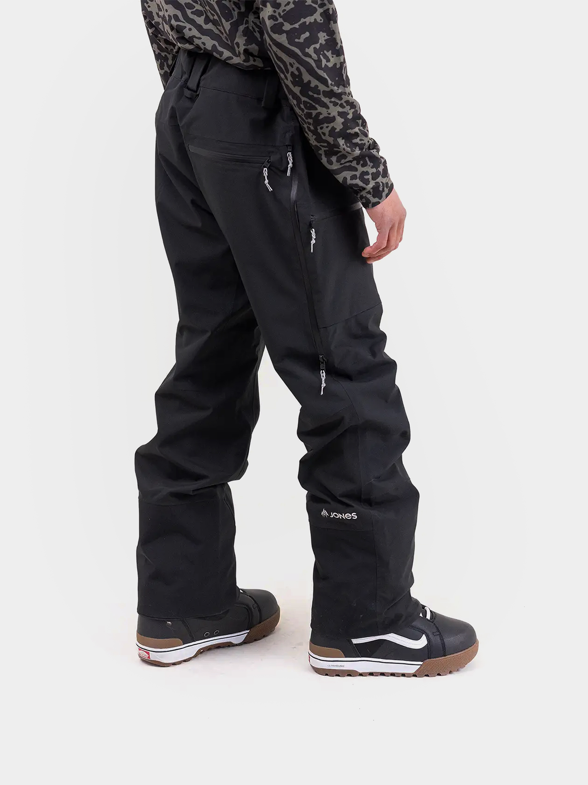 Чоловічі Сноубордичні штани Jones Snowboards Mtn Surf Rec (stealth black)