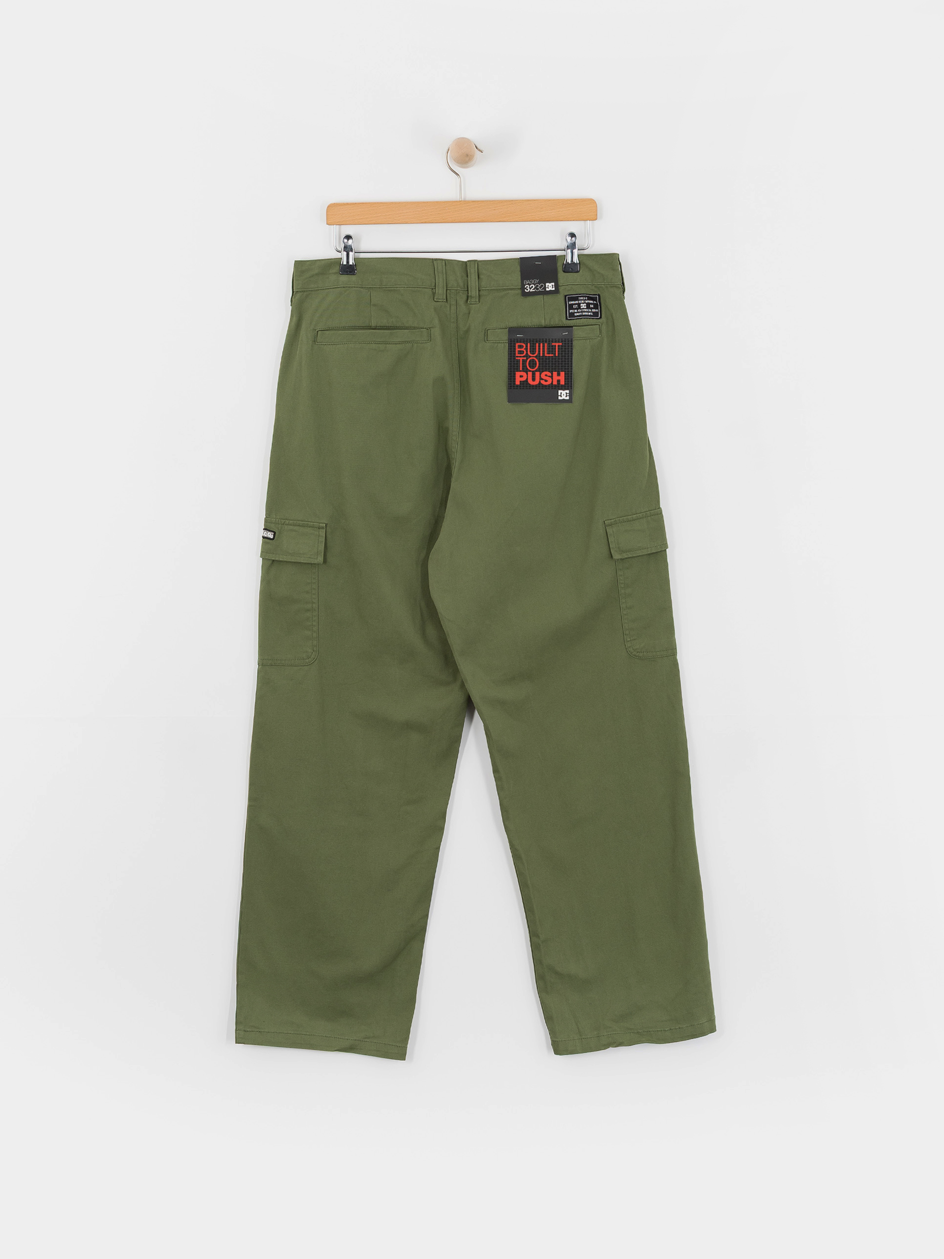 Штани DC Worker Baggy Chino Cargo (bronze green)