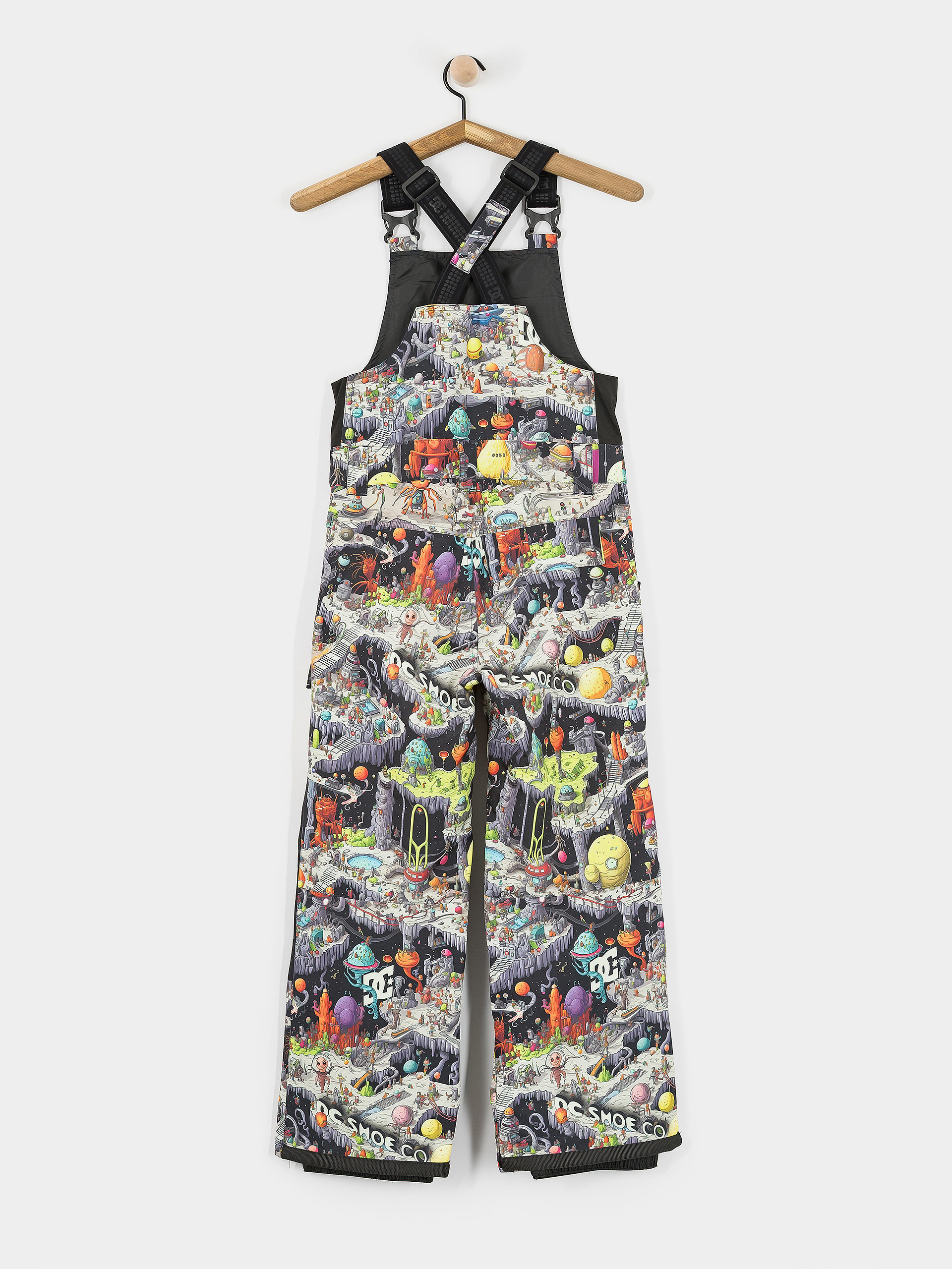 Сноубордичні штани DC Roadblock Bib JR (outer world black)