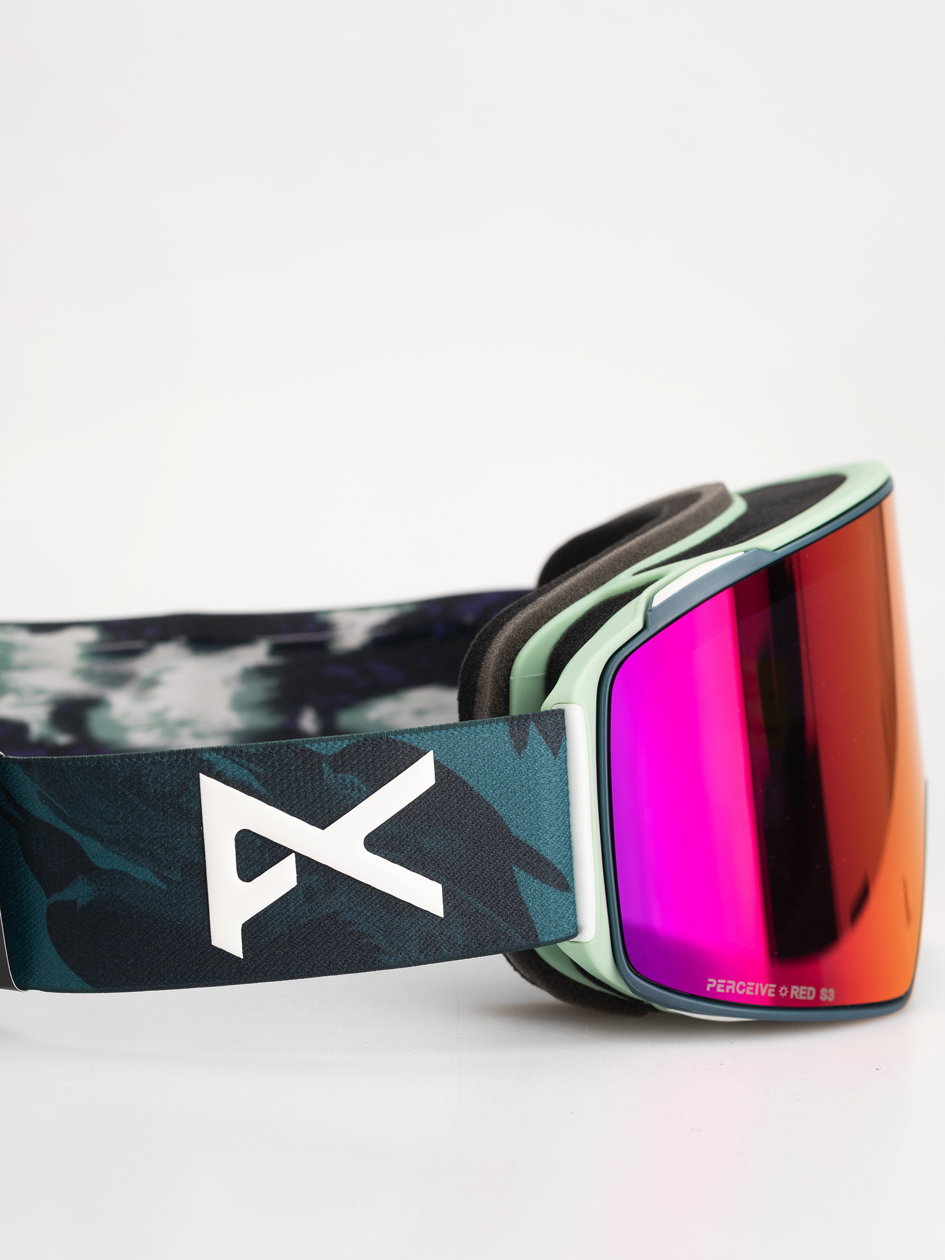 Окуляри для сноуборду Anon M4 Cylindrical Mfi (family tree/perceive sunny red)