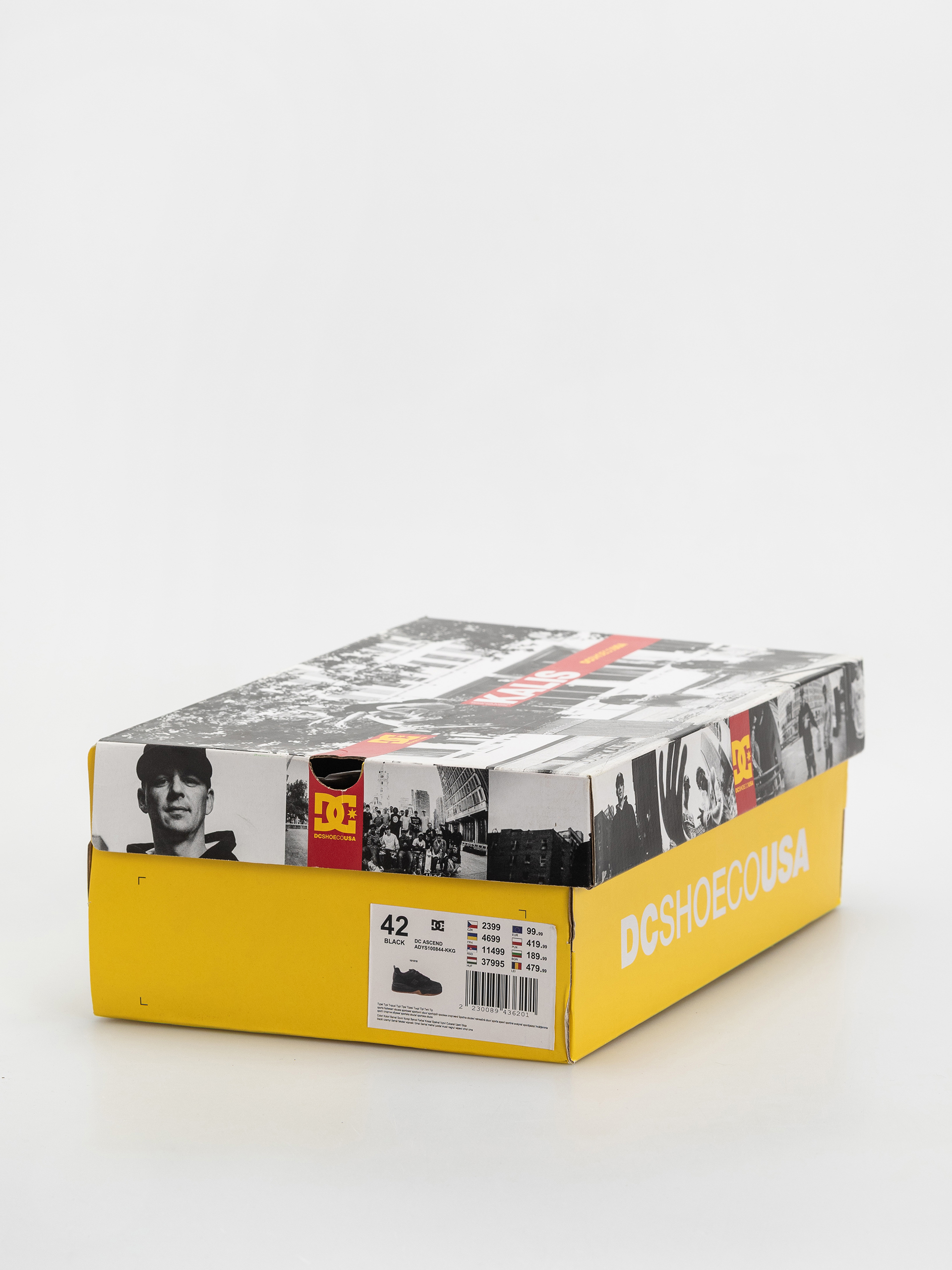 Взуття DC Ascend (black/black/gum)