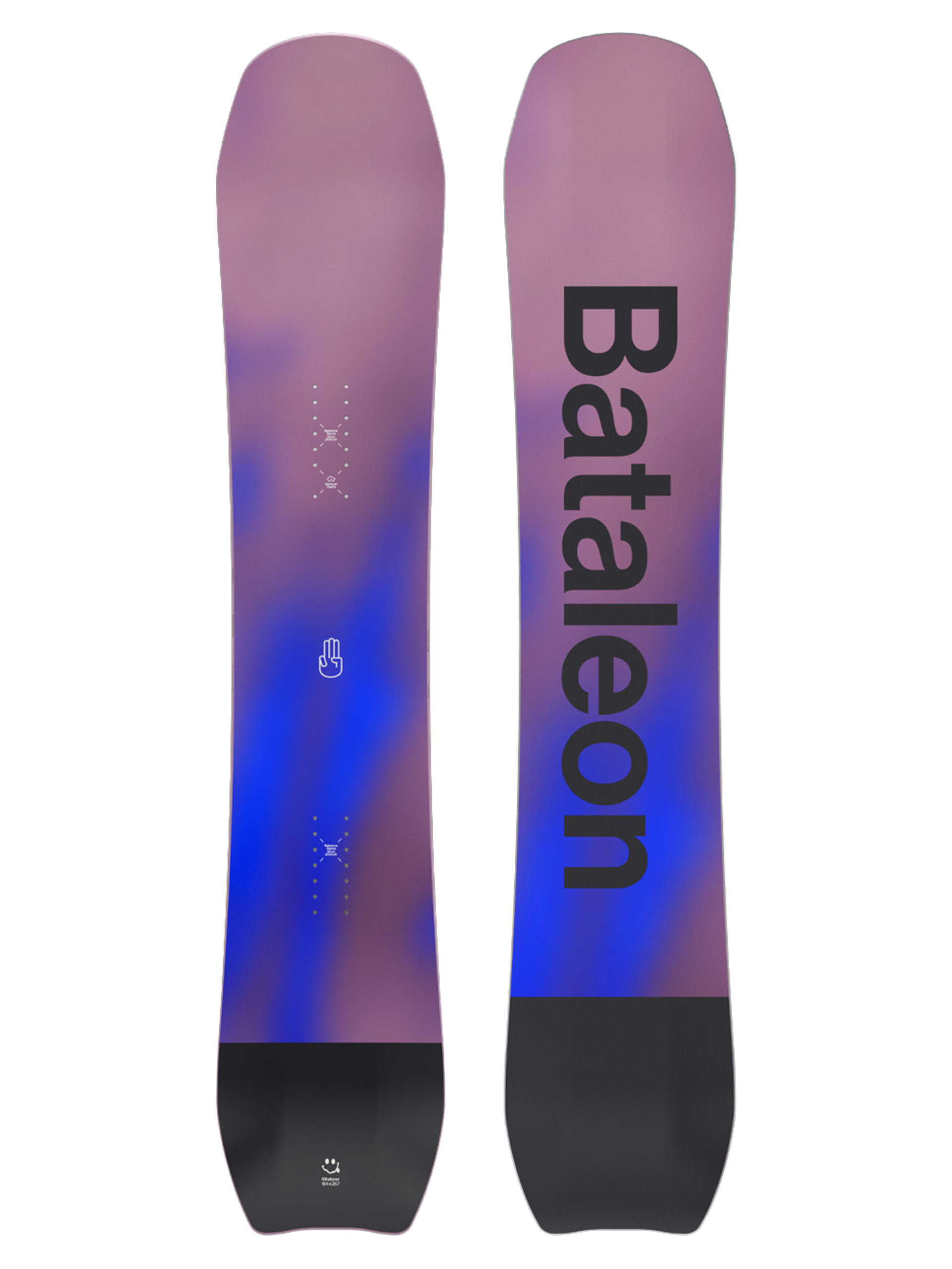 Сноуборд Bataleon Whatever (black/purple)