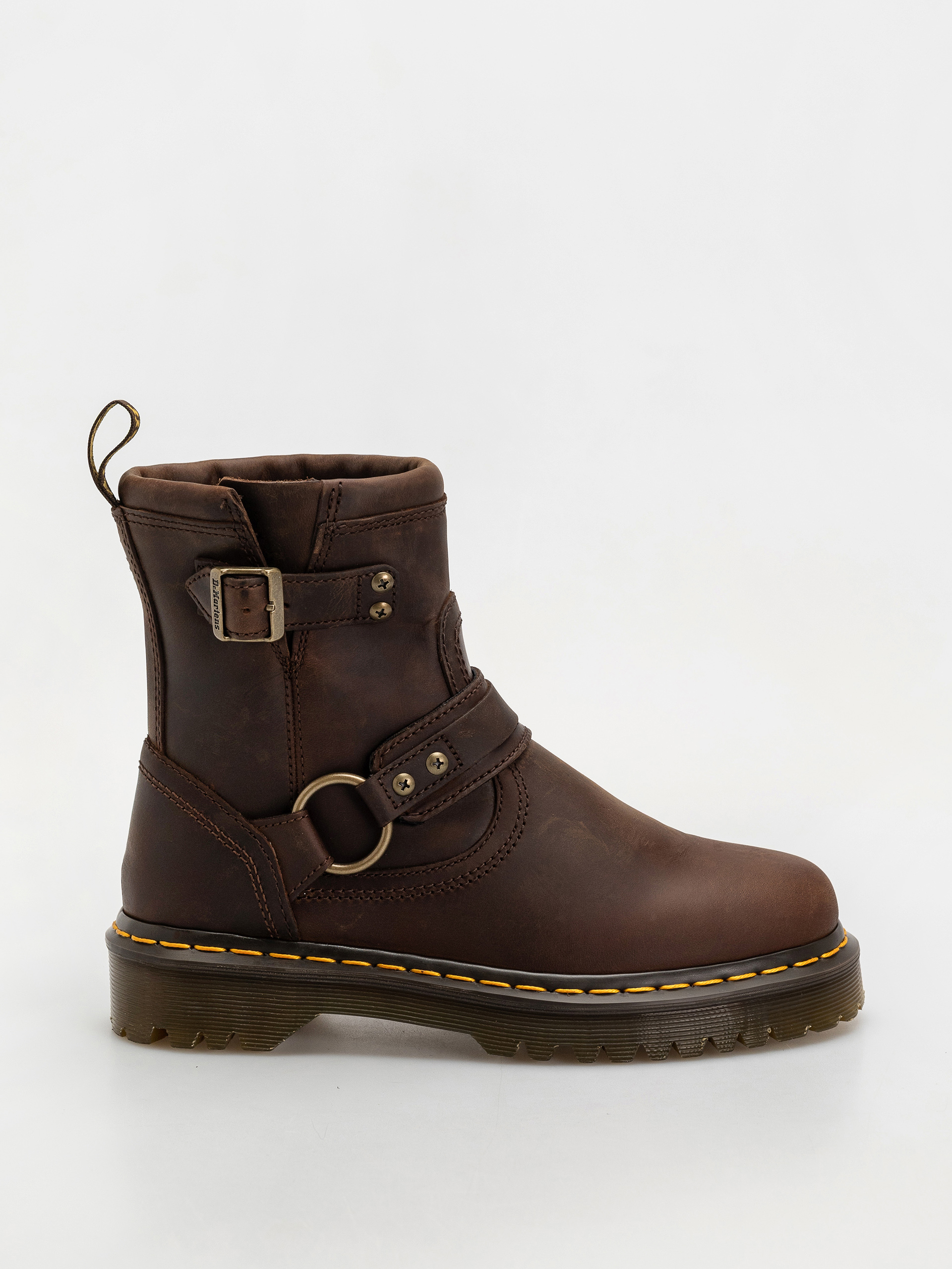 Взуття Dr. Martens Anistone HRNS Ankle (dark brown crazy horse)