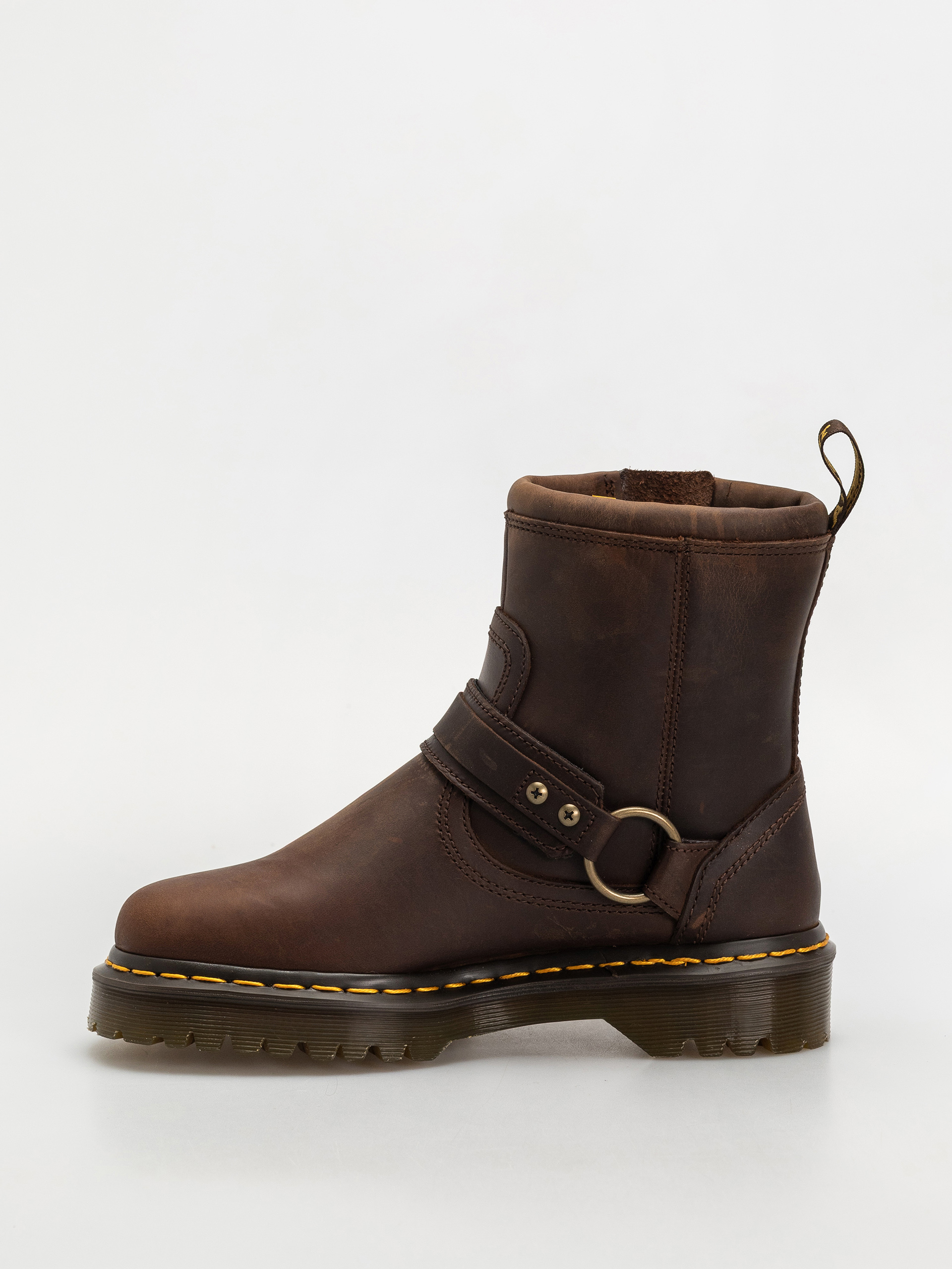 Взуття Dr. Martens Anistone HRNS Ankle (dark brown crazy horse)