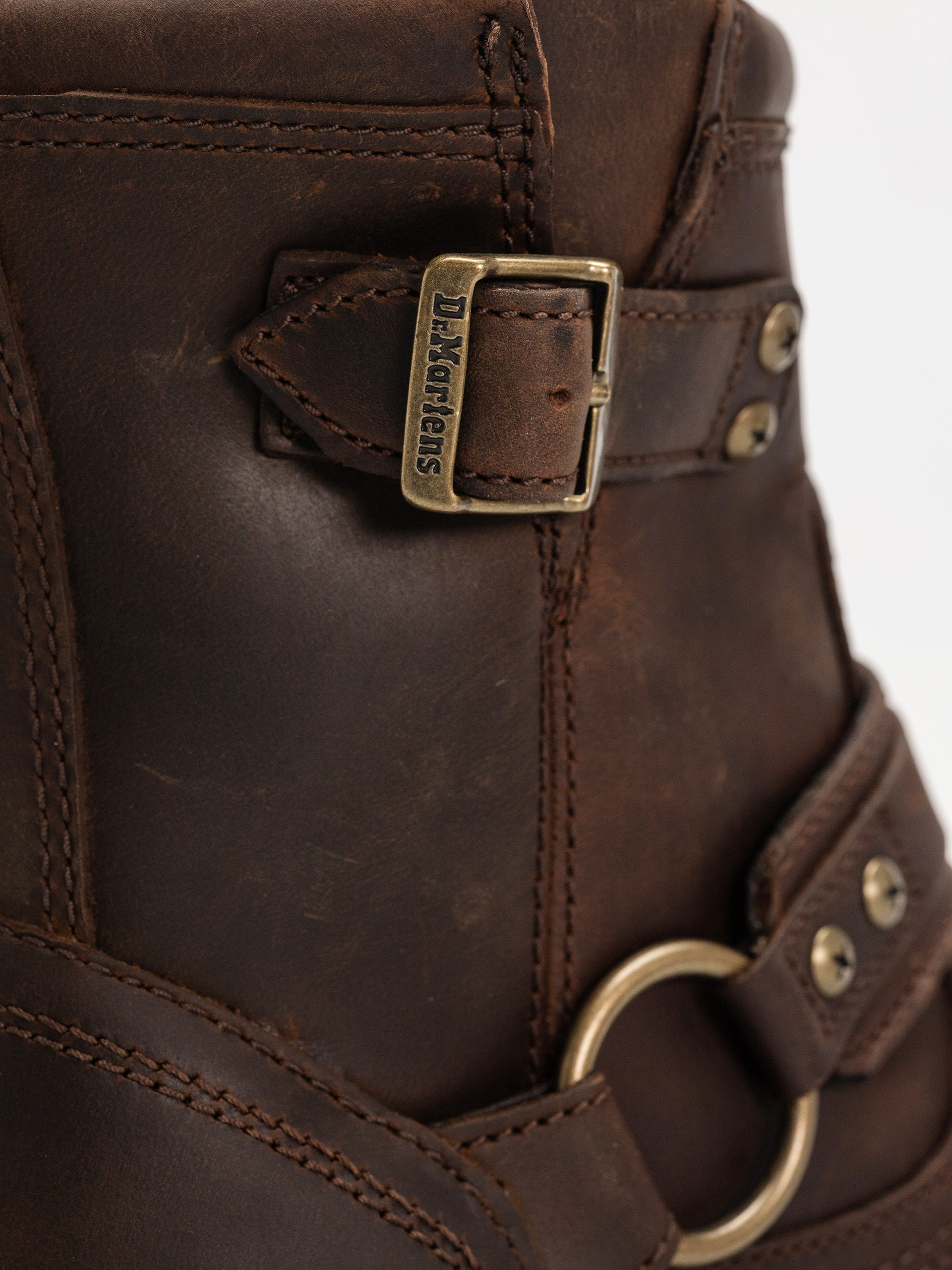 Взуття Dr. Martens Anistone HRNS Ankle (dark brown crazy horse)