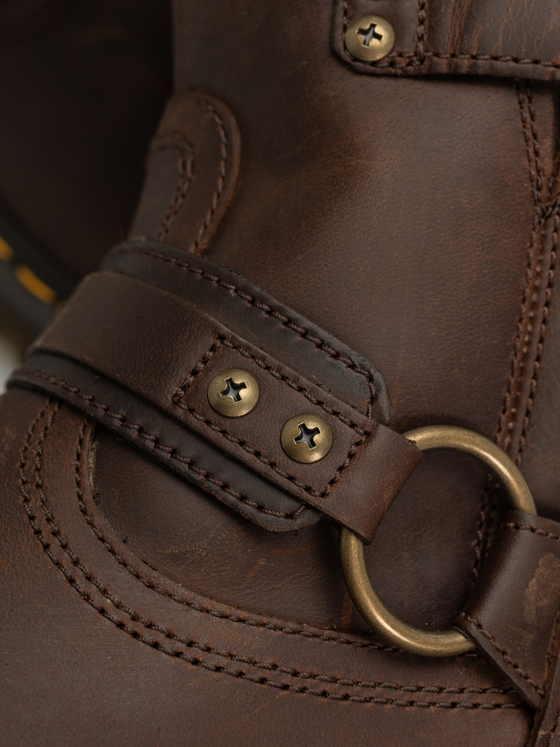 Взуття Dr. Martens Anistone HRNS Ankle (dark brown crazy horse)