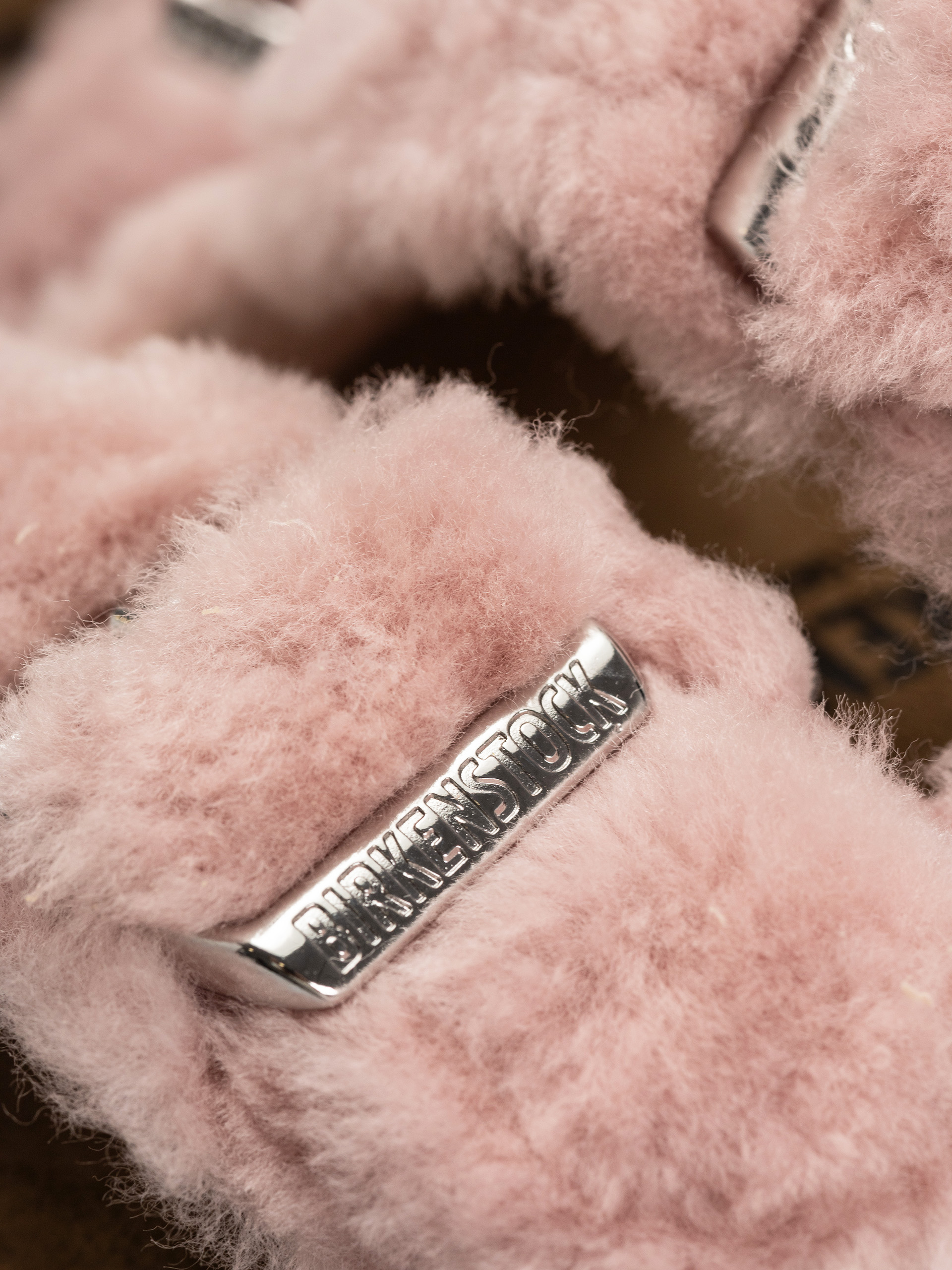 Шльопанці Birkenstock Arizona Shearling Cover Upper Narrow Wmn (crystal rose)