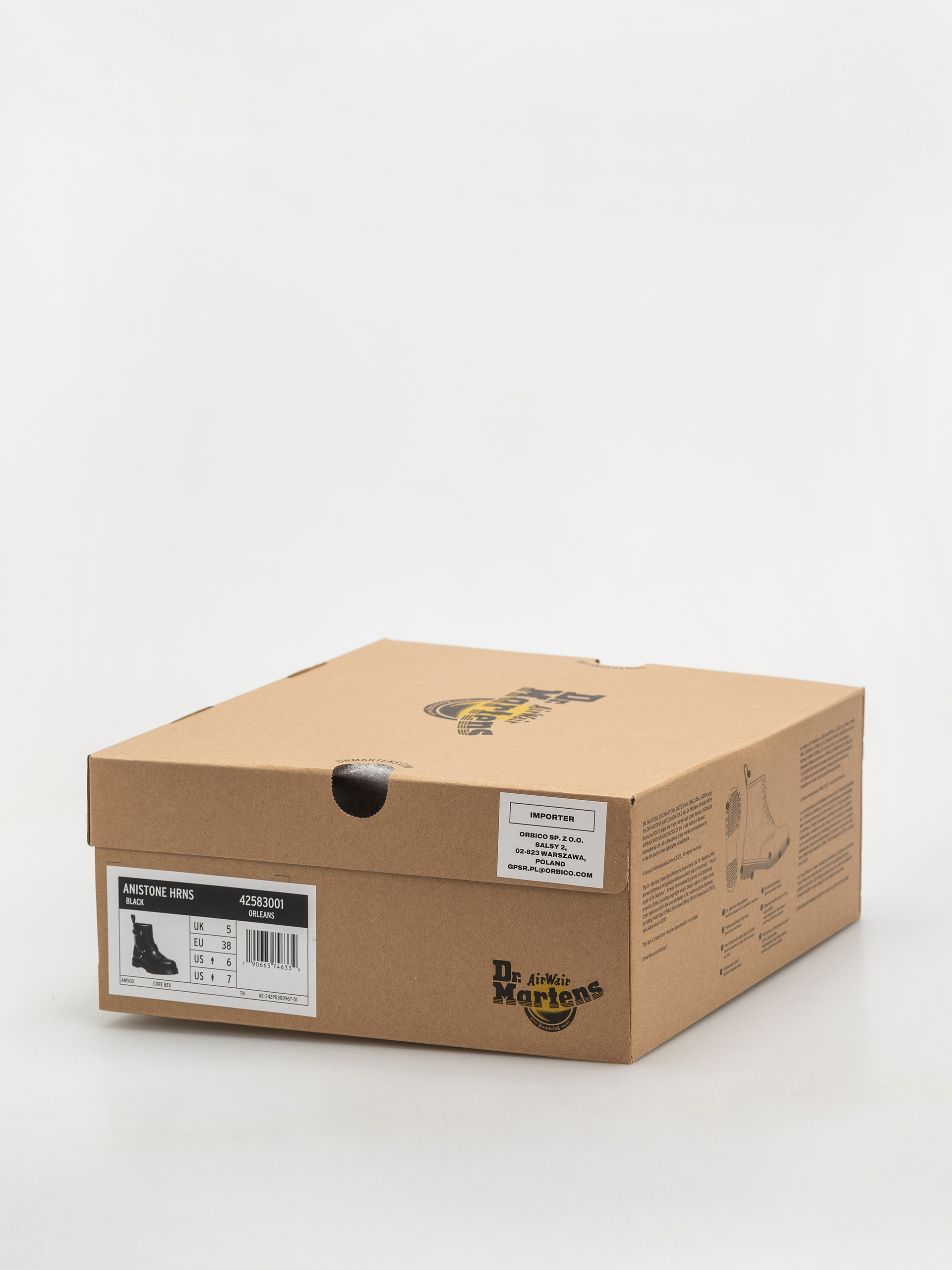 Взуття Dr. Martens Anistone HRNS Ankle (black orleans)