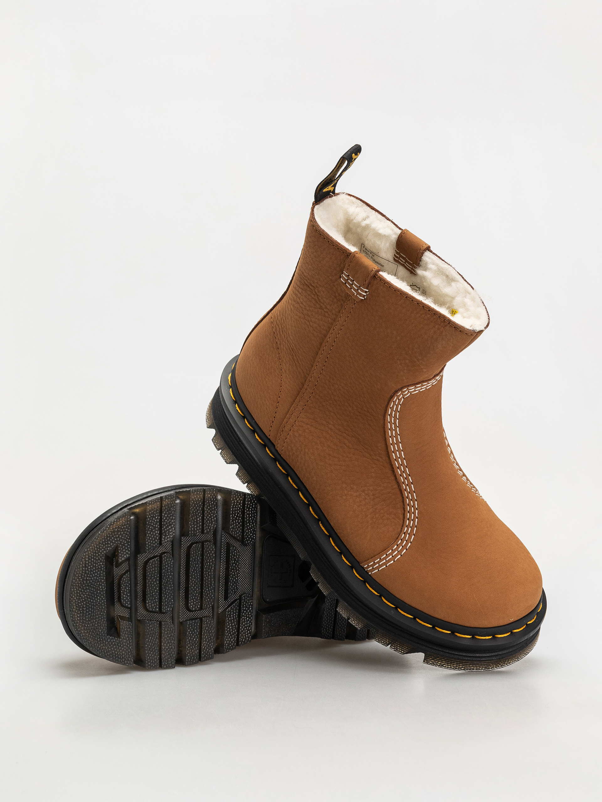 Взуття Dr. Martens ZebZag Rigger WL Rigger Wmn (desert brown milled nubuck wp)
