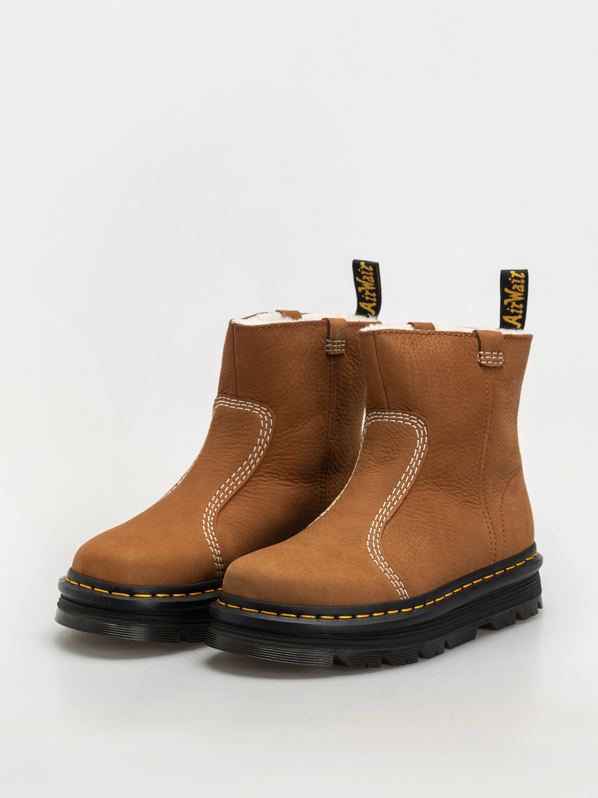 Взуття Dr. Martens ZebZag Rigger WL Rigger Wmn (desert brown milled nubuck wp)