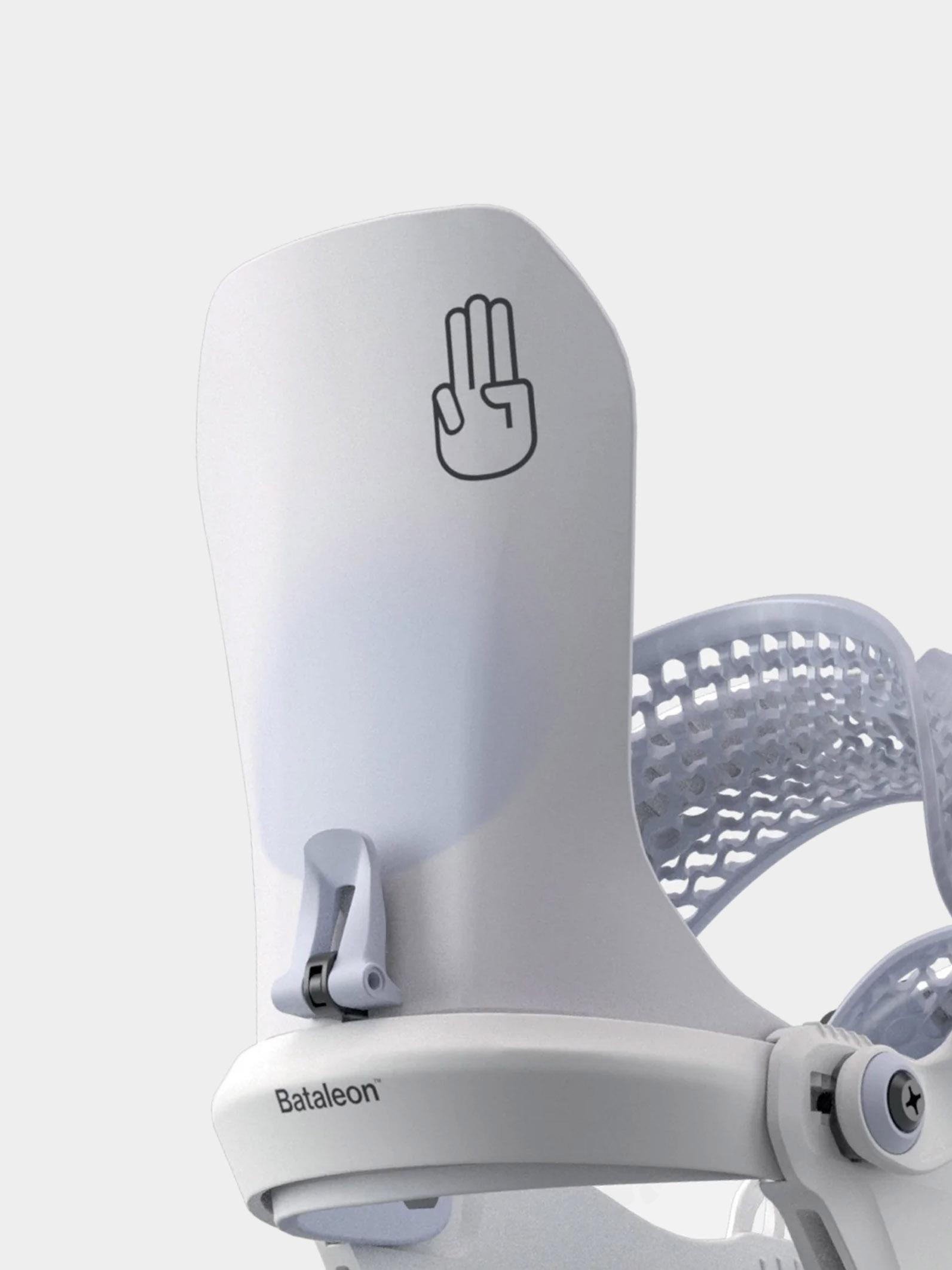 Жіночі Сноубордичні кріплення Bataleon Etna HeelWrap (glacier)