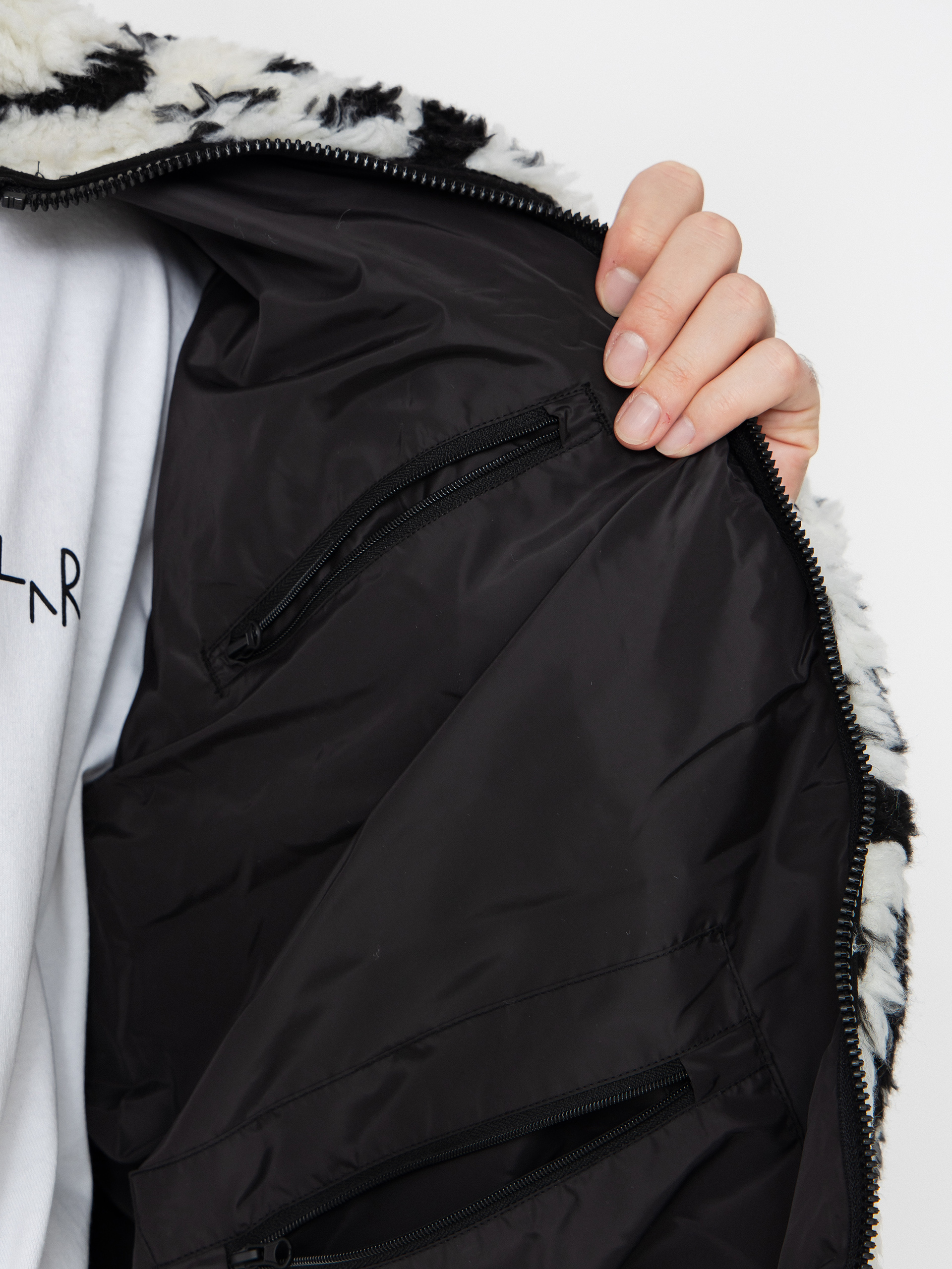 Чоловічий Флісовий светр OBEY Obey Repeated Icon Sherpa (black multi)