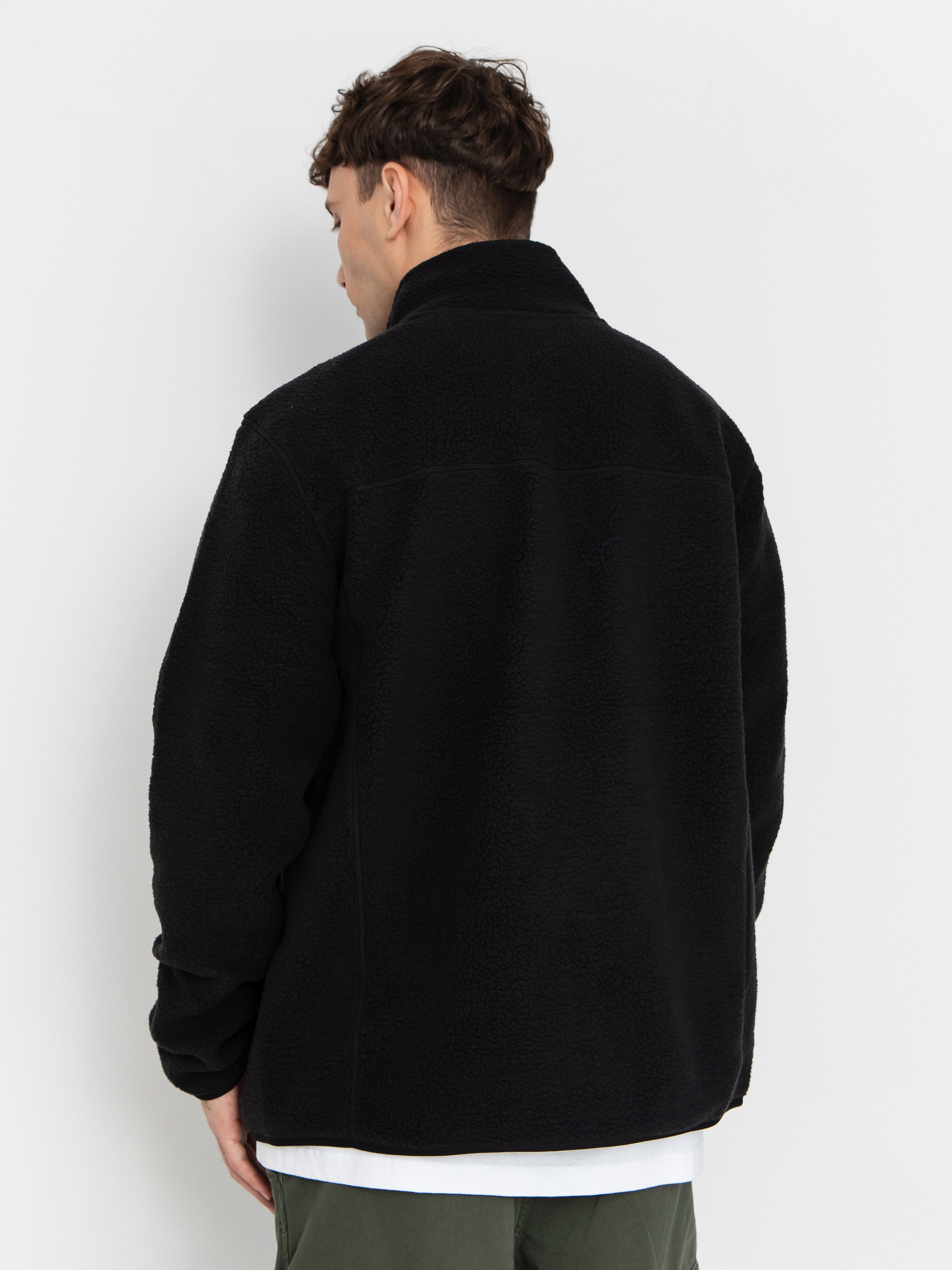 Чоловічий Флісовий светр Volcom Nelson Sherpa (black)