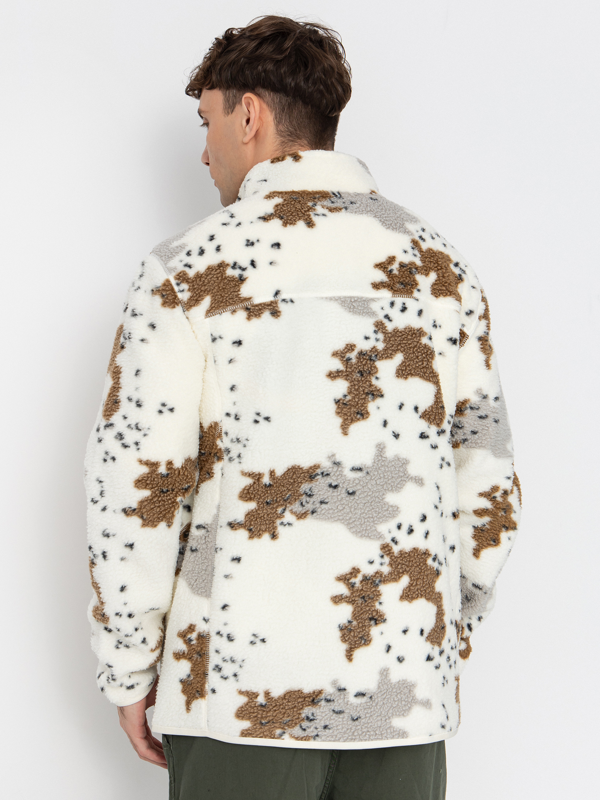 Чоловічий Флісовий светр Volcom Nelson Sherpa ZHD (white)