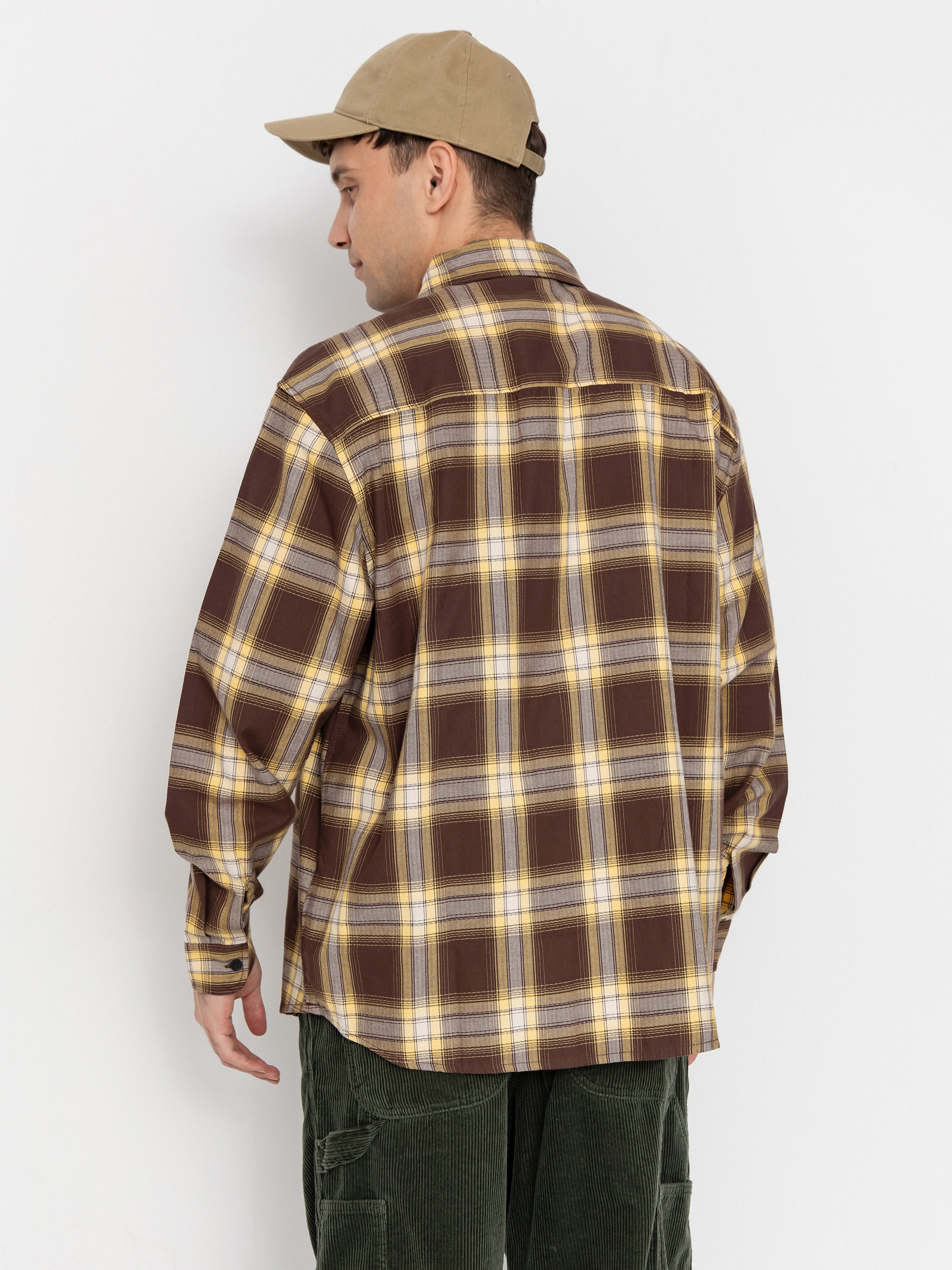 Сорочка Element All Season 1Pkt Lightweight (java/cornsilk plaid)