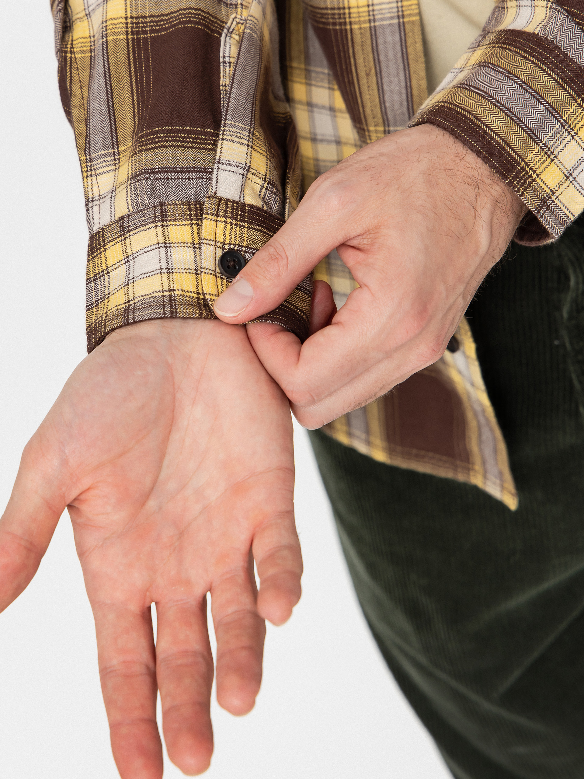 Сорочка Element All Season 1Pkt Lightweight (java/cornsilk plaid)