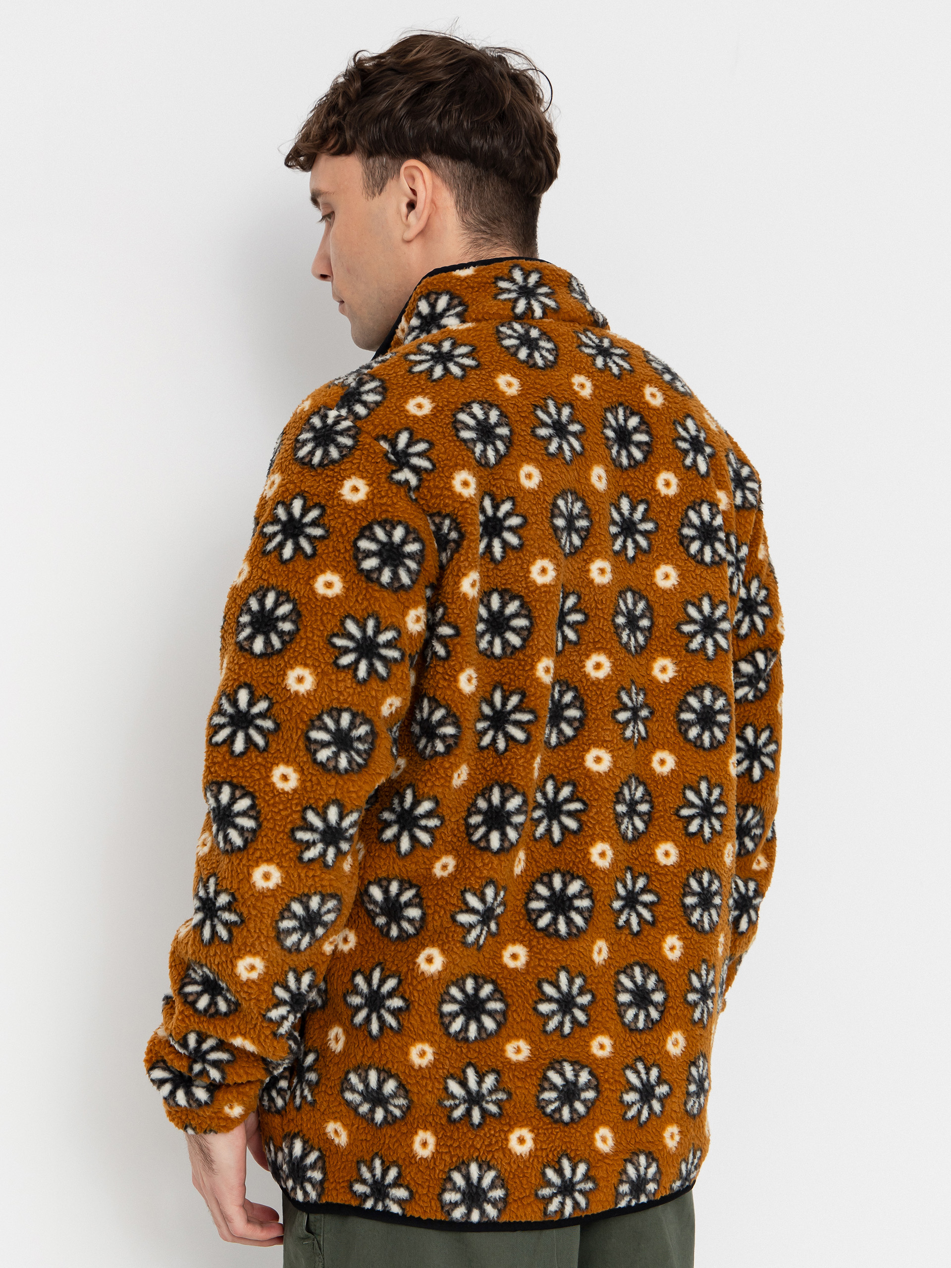 Чоловічий Флісовий светр Picture Kimag Printed 1/4 Zip (daisy print)