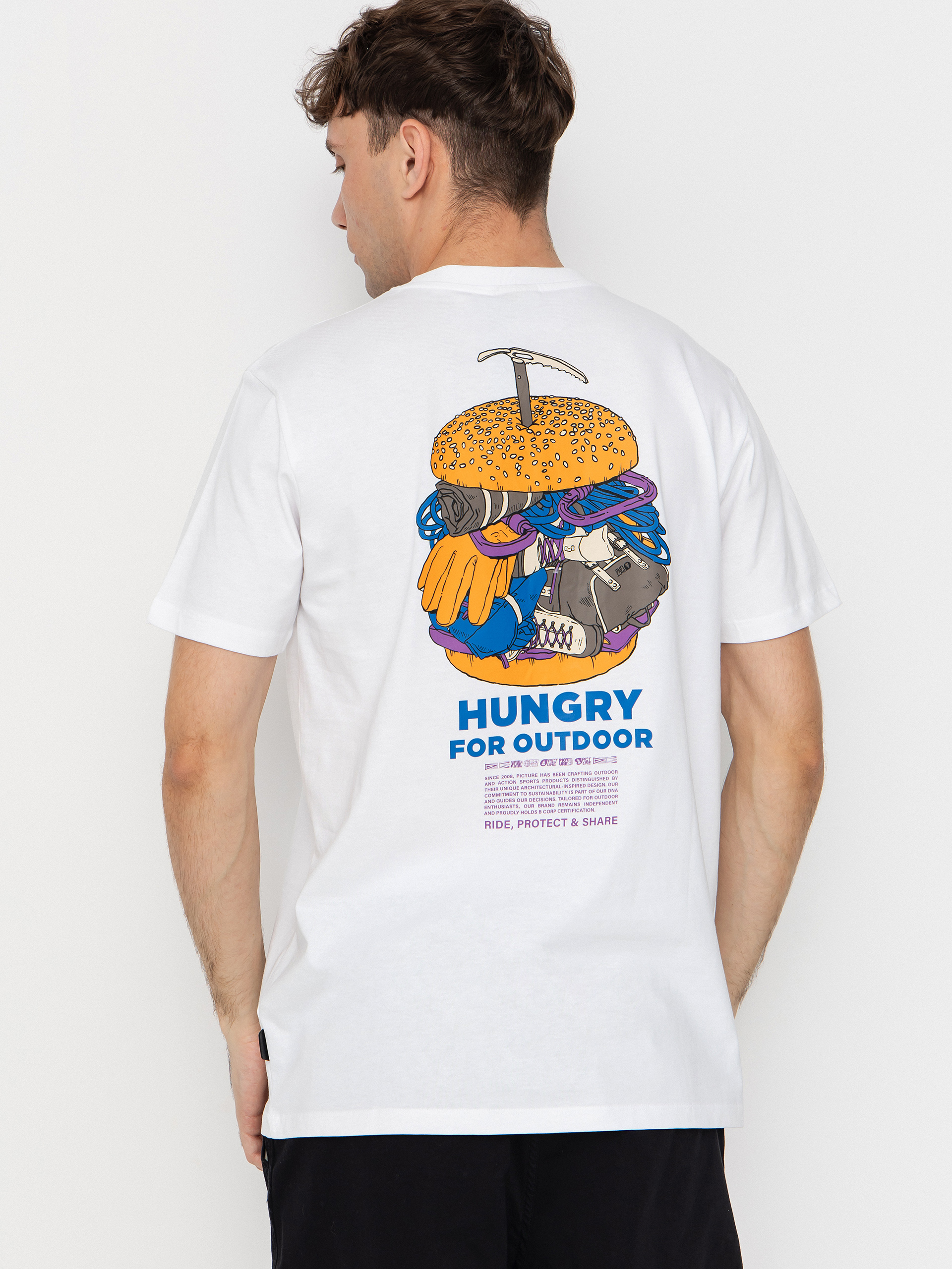 Футболка Picture Hikkily (white)