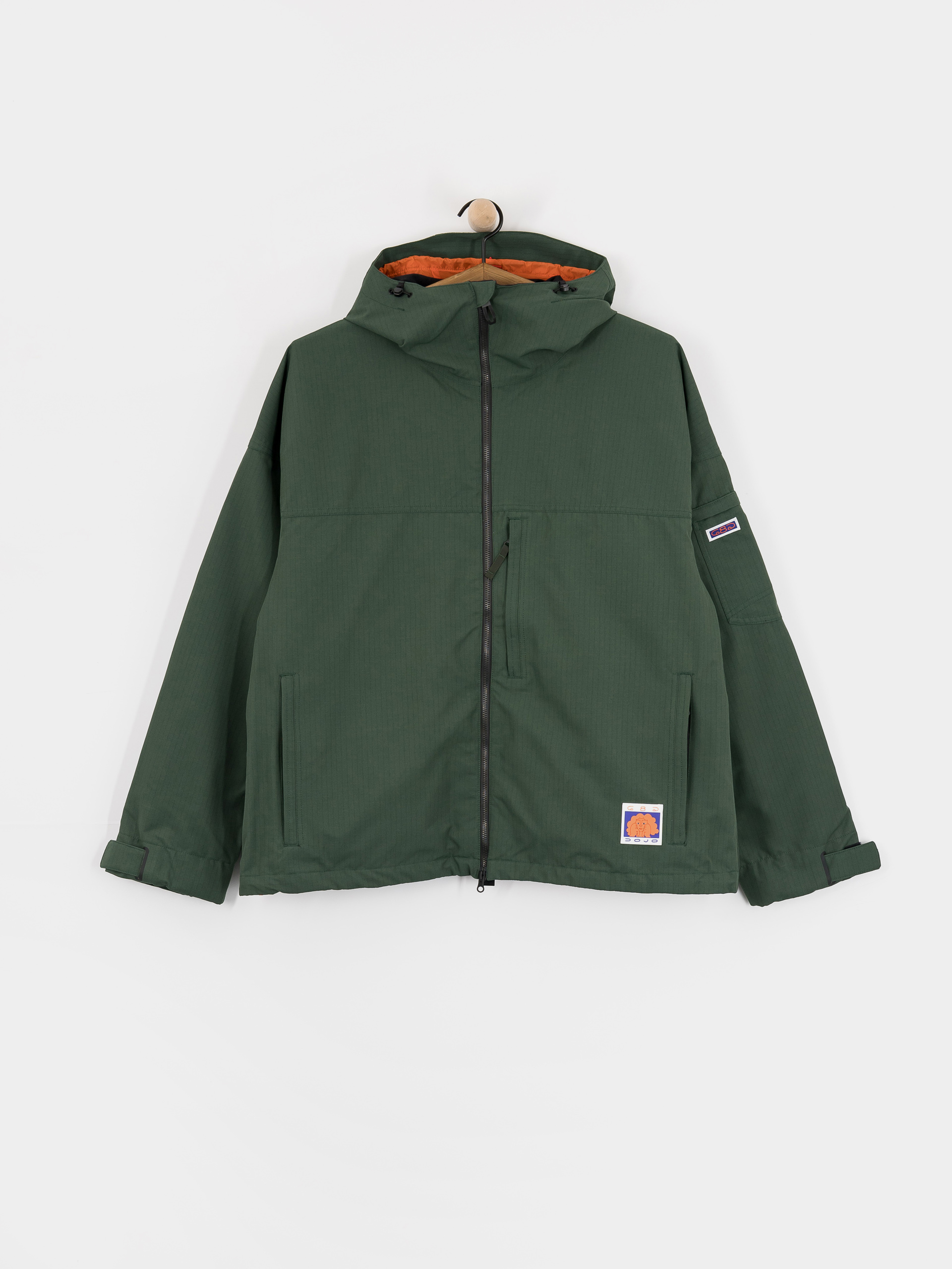 Чоловіча Сноубордична куртка 686 Dojo (moss green ripstop)