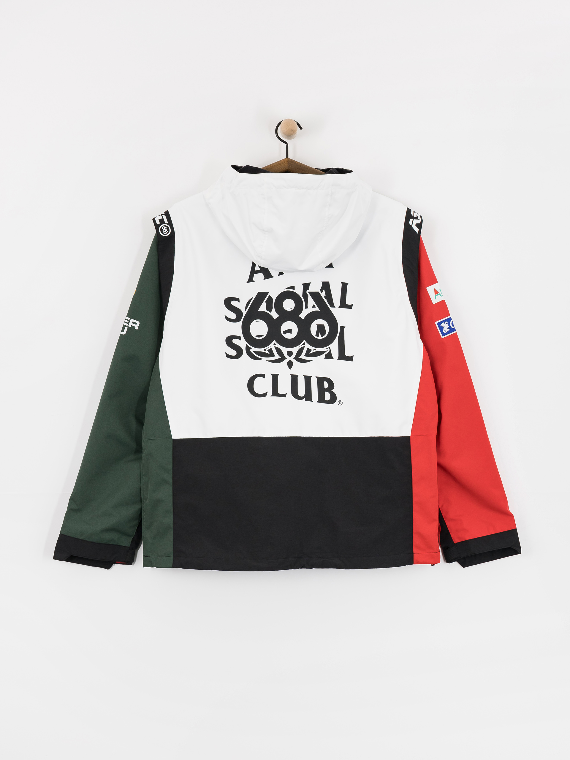 Чоловіча Сноубордична куртка 686 X ASSC F1 Anorak (assc white colorblock)