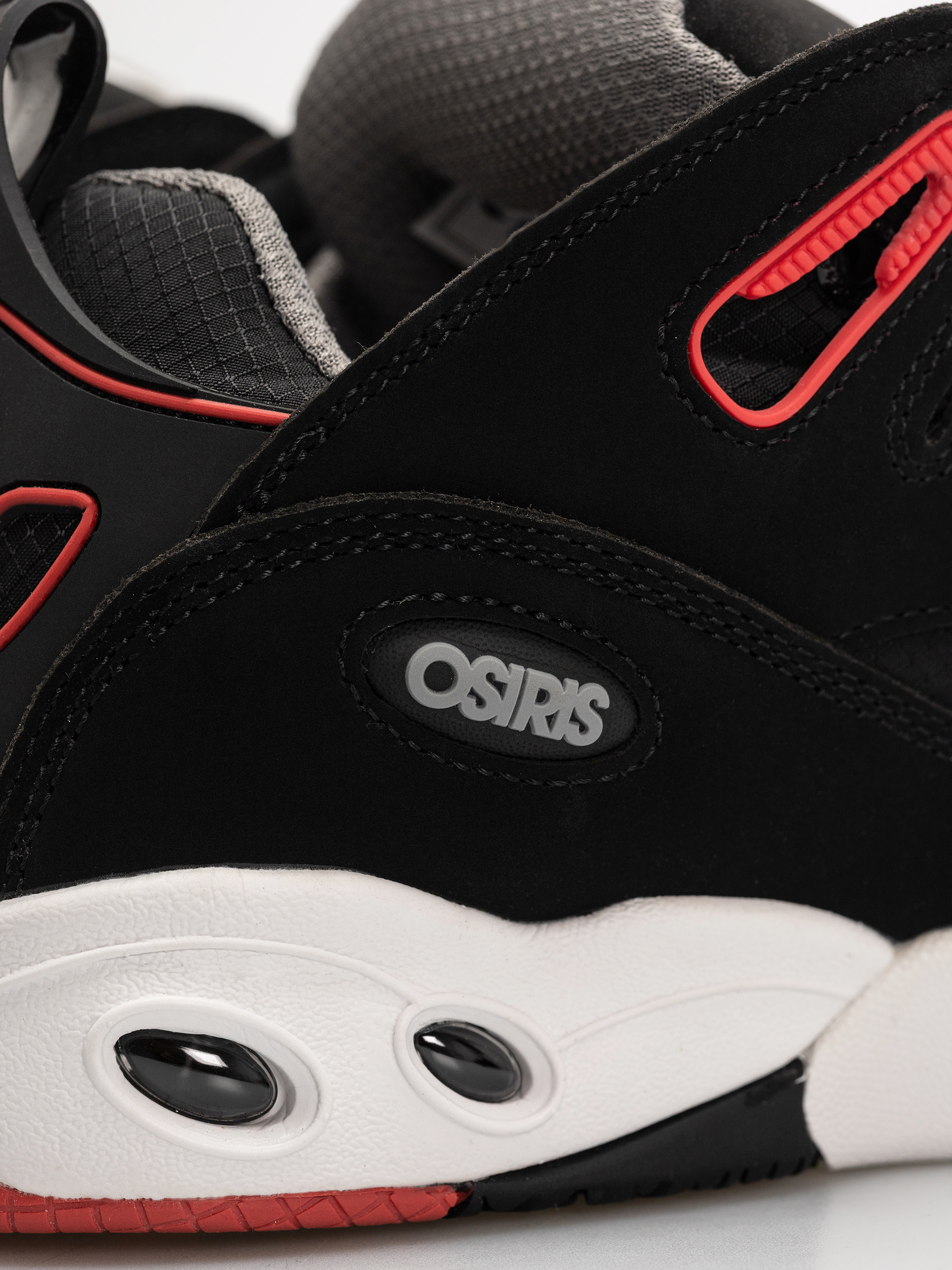 Взуття Osiris D3 E (black/charcoal/red)