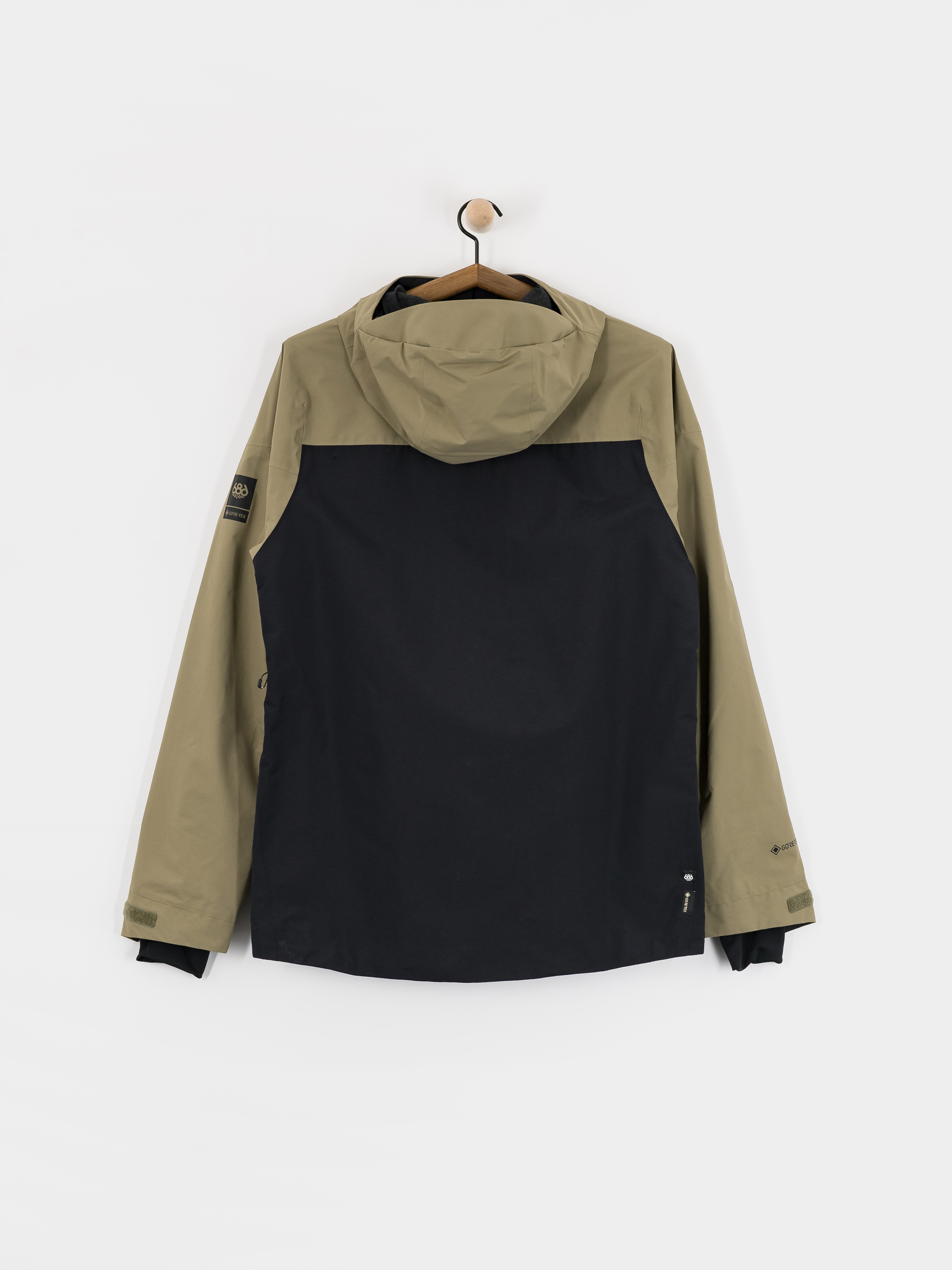 Чоловіча Сноубордична куртка 686 Gore-TeX GT Thermagraph (sage colorblock)