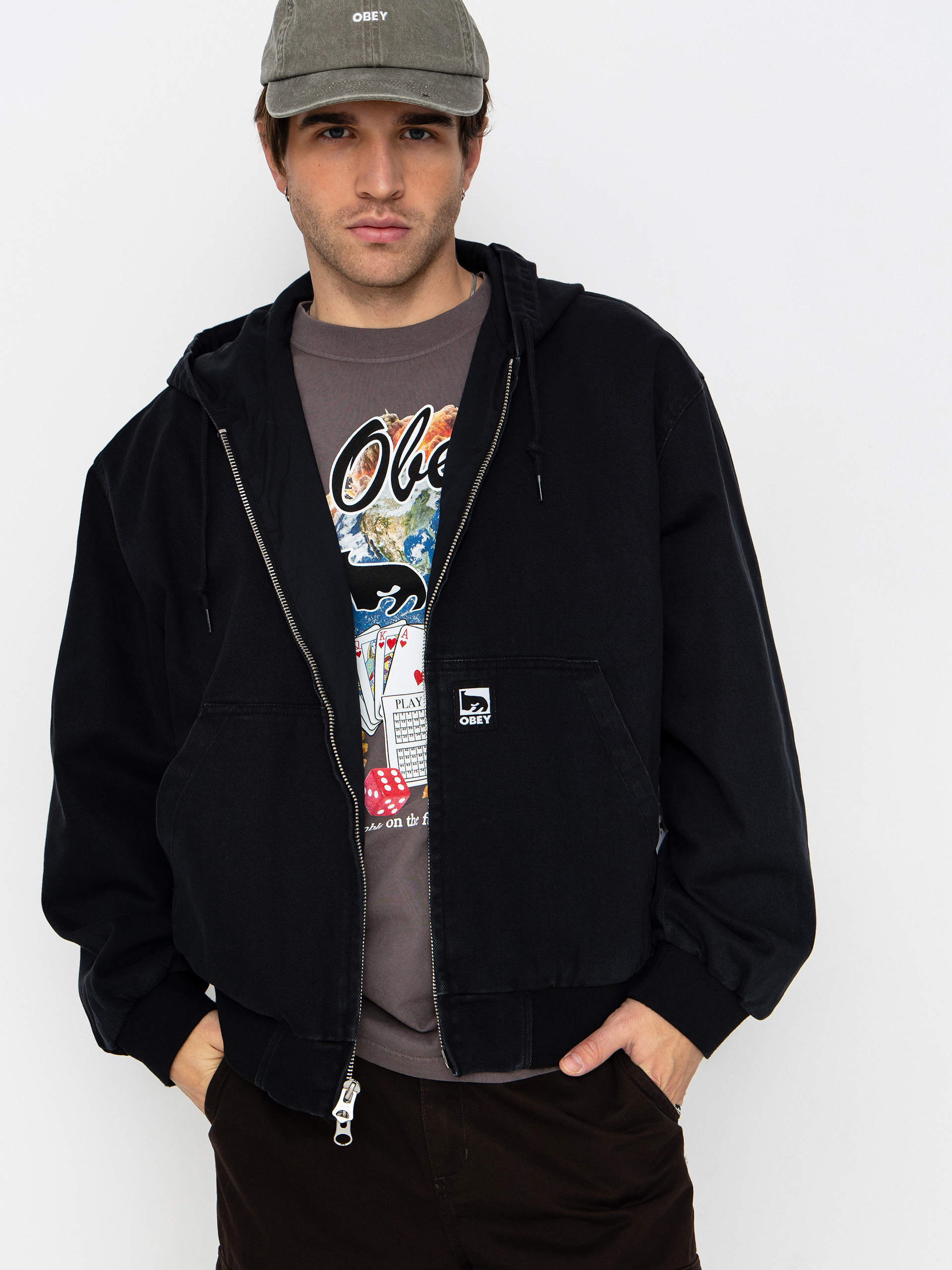 Куртка OBEY Obey Glen Zip Up