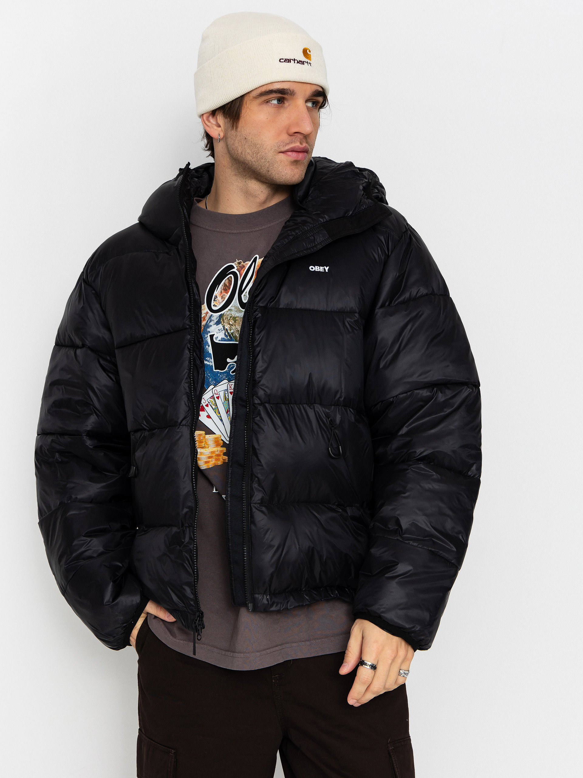 Куртка OBEY Stratus Puffer (black)