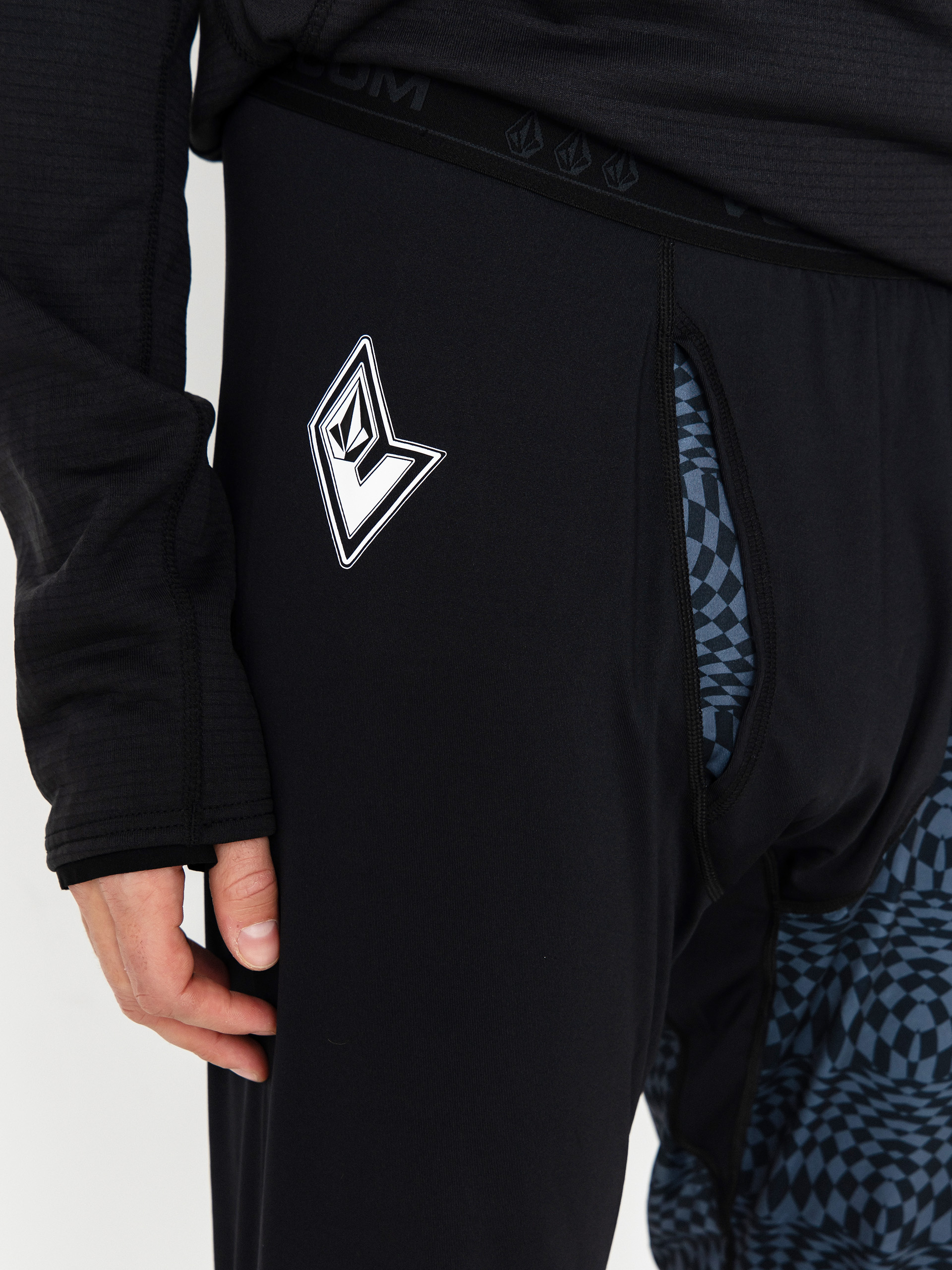 Чоловічі Термолегінси Volcom M V Science (black/charcoal)