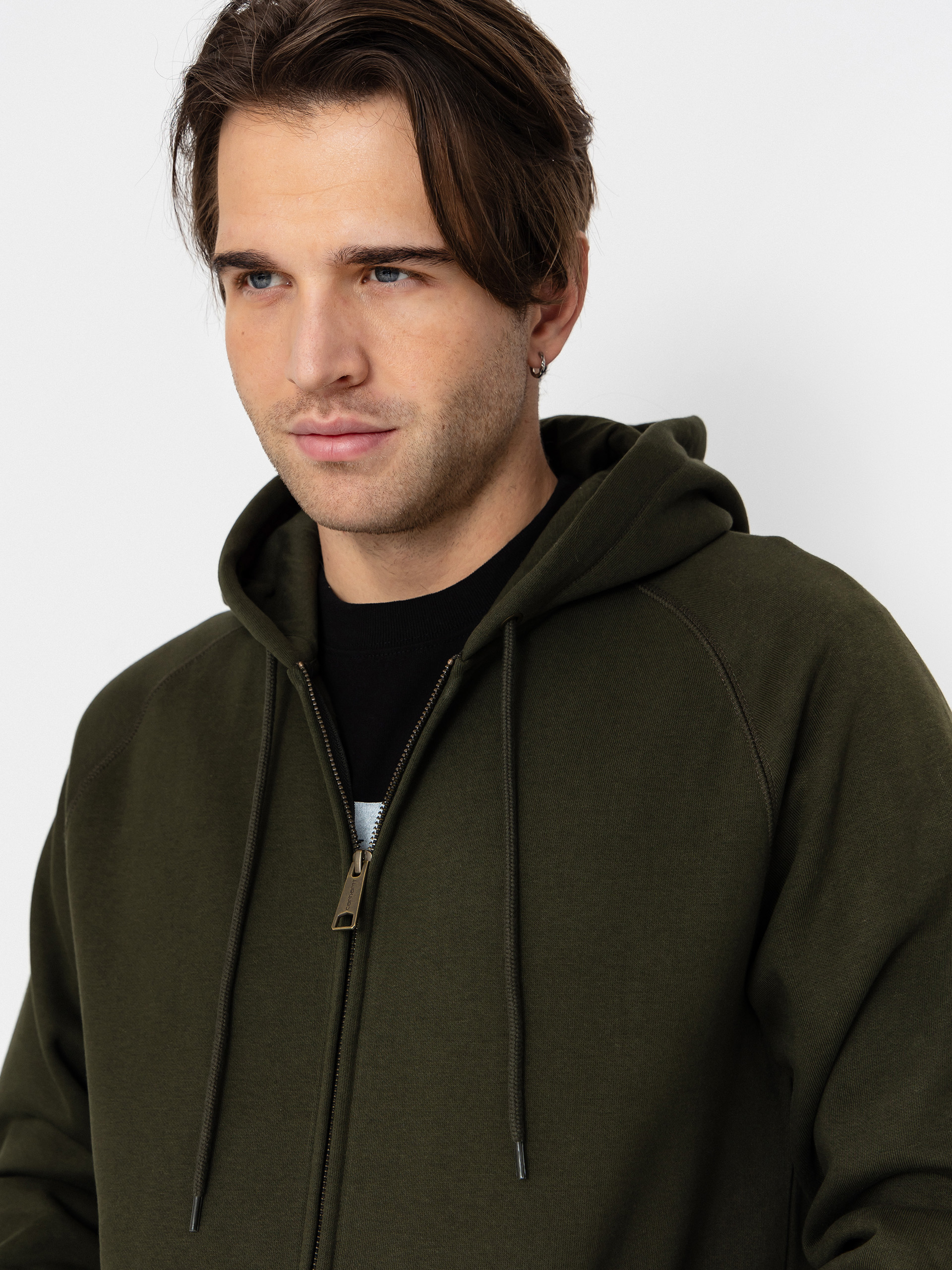 Худі Carhartt WIP Chase ZHD (olive/gold)