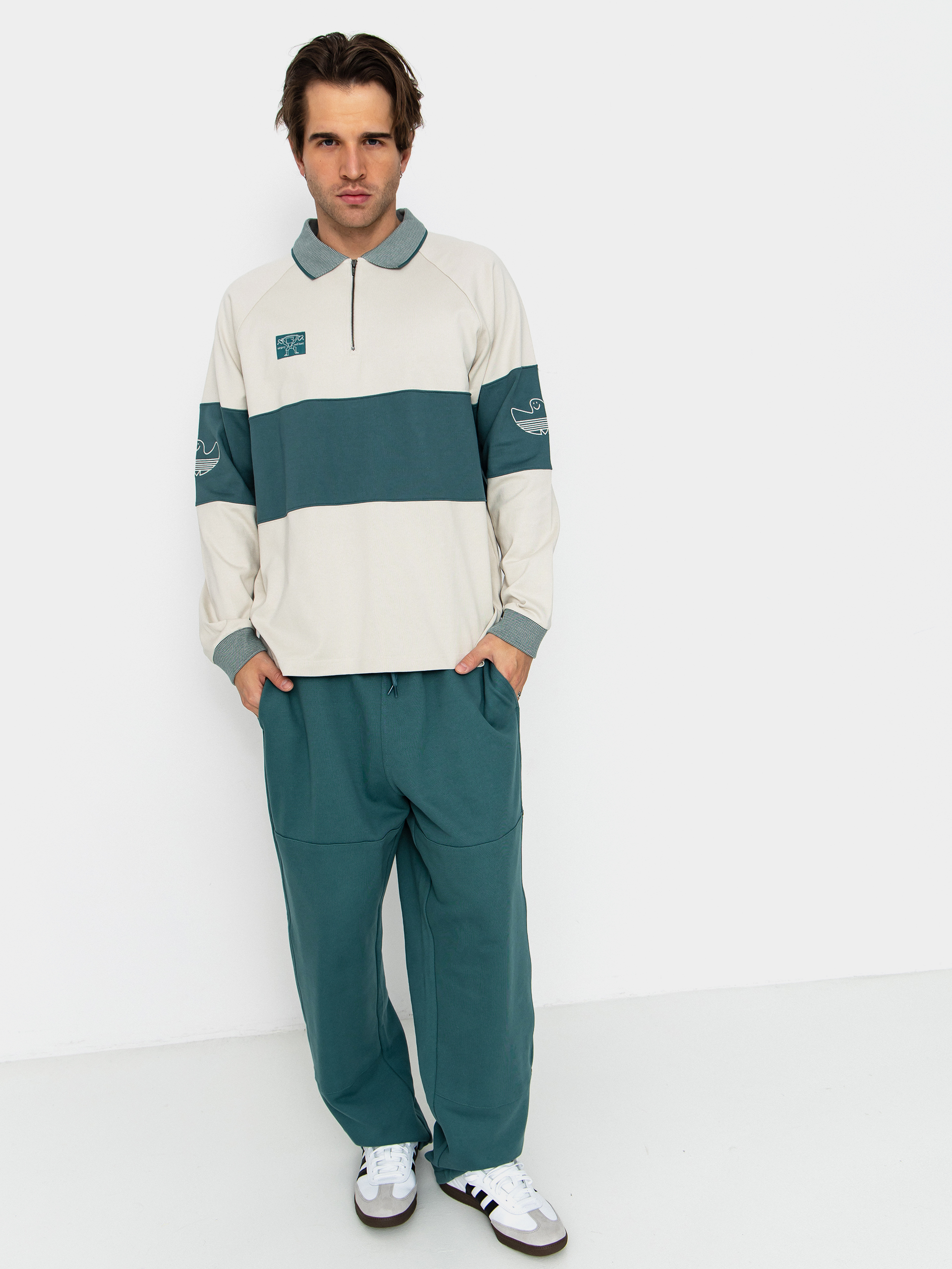 Лонгслів adidas Shmoo H Rugby (alumin)