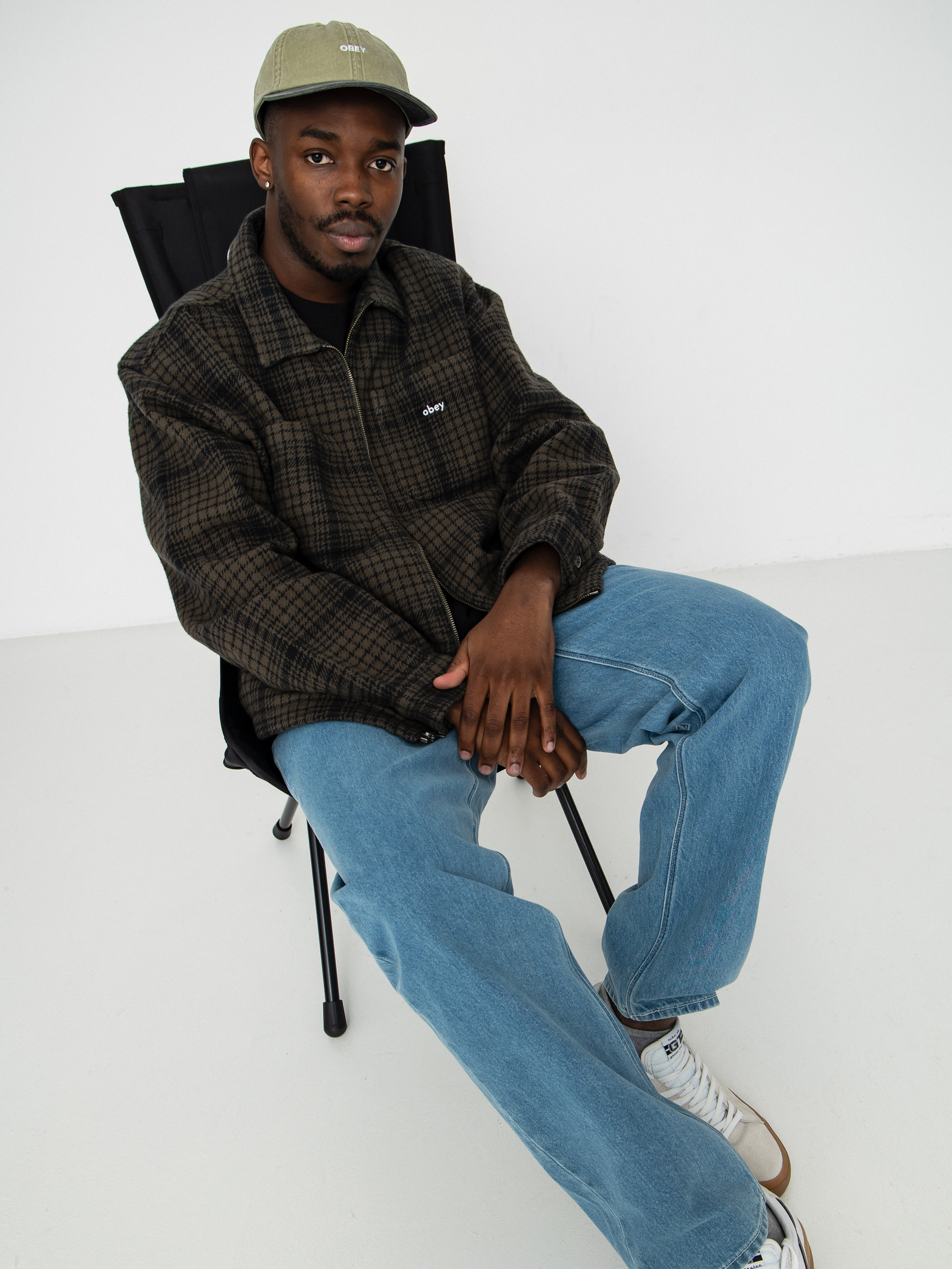 Куртка OBEY Parker Zip (rosin multi)