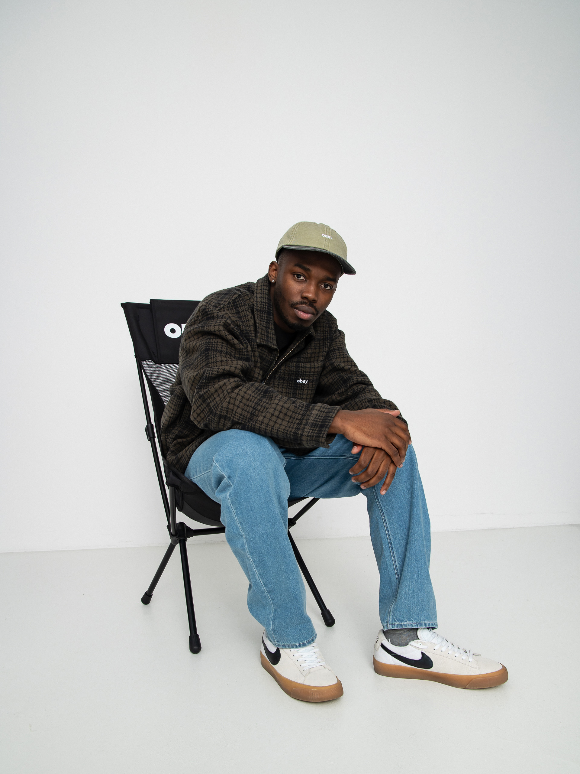 Куртка OBEY Parker Zip (rosin multi)