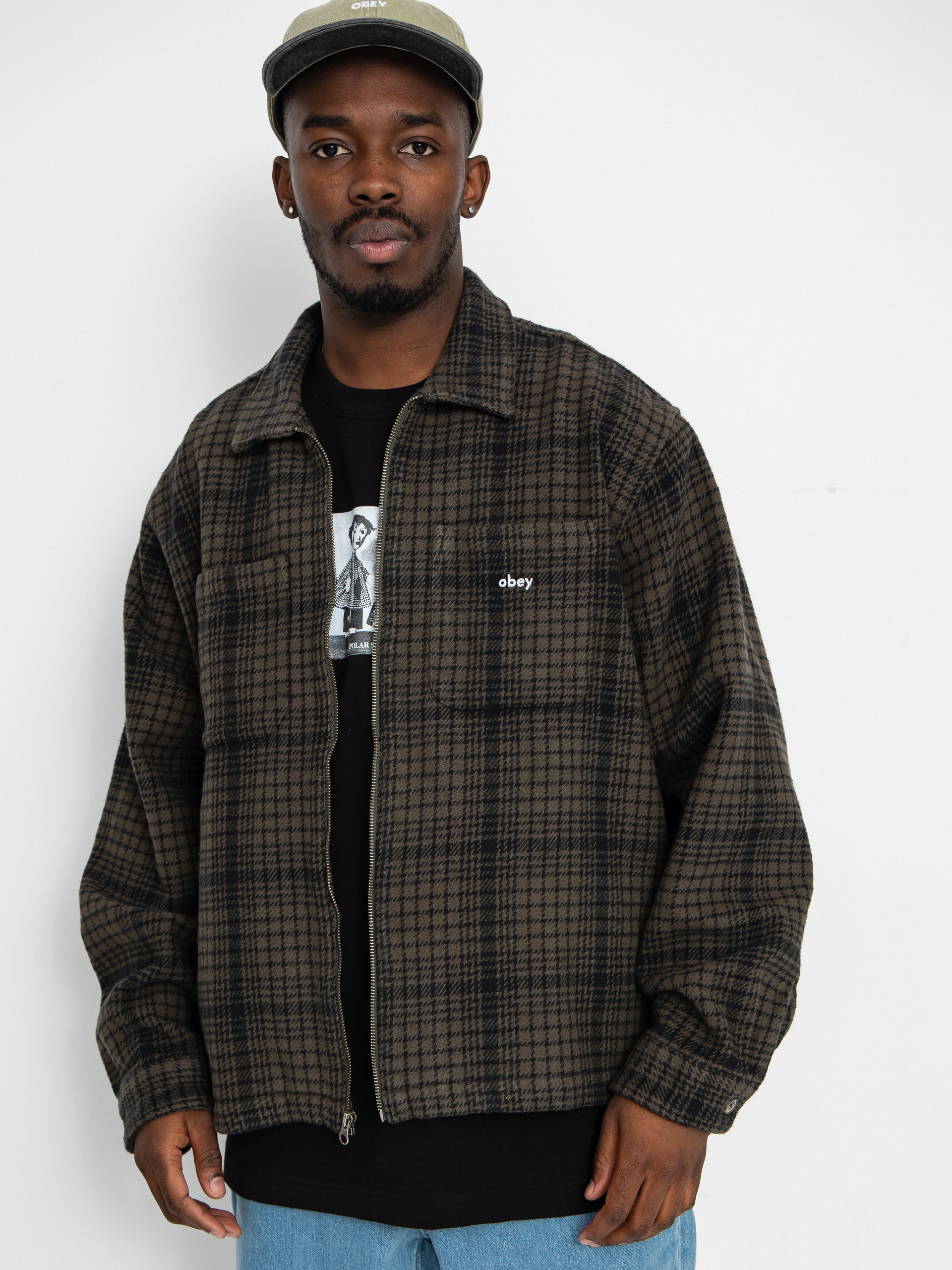 Куртка OBEY Parker Zip (rosin multi)