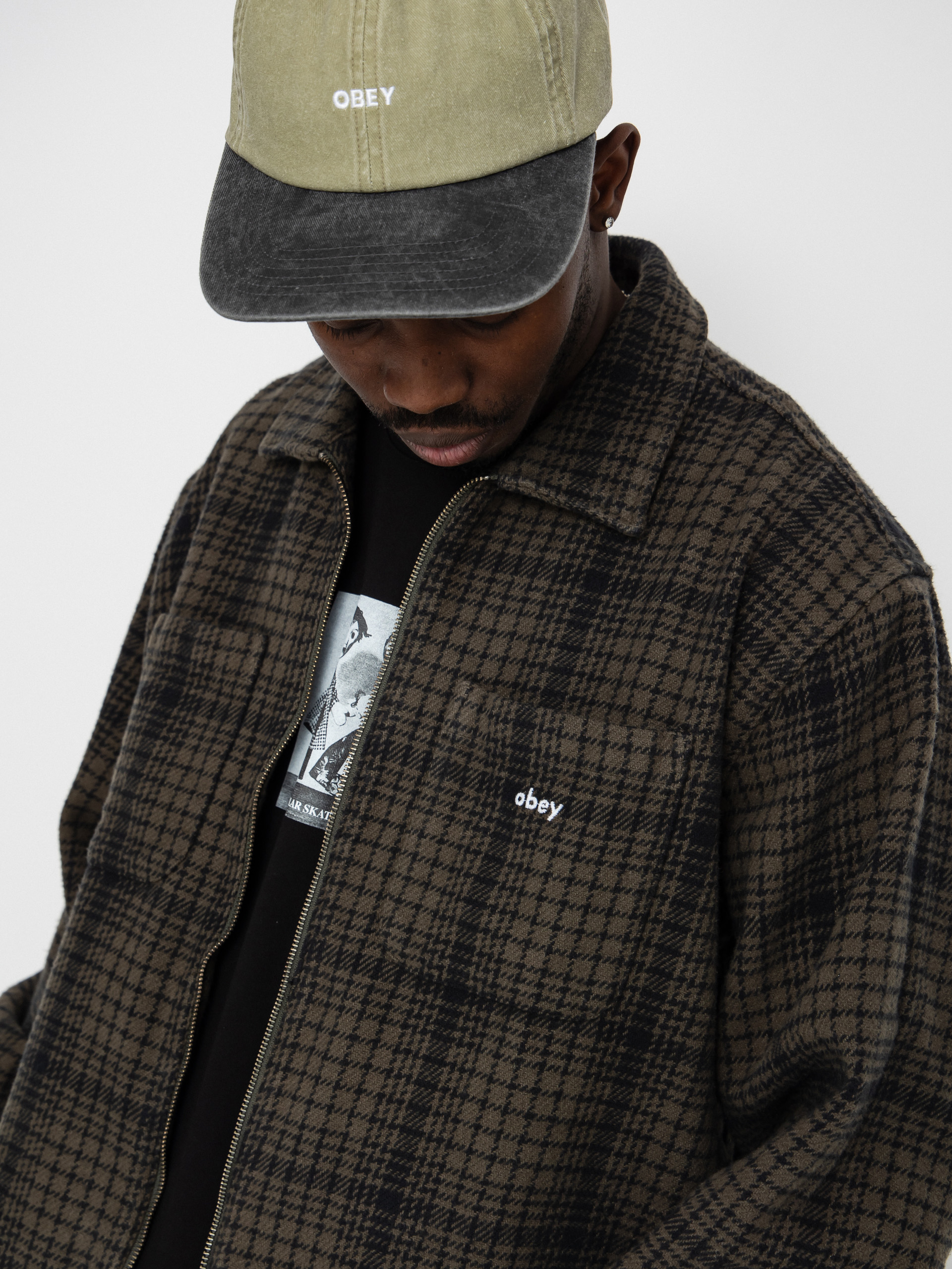 Куртка OBEY Parker Zip (rosin multi)