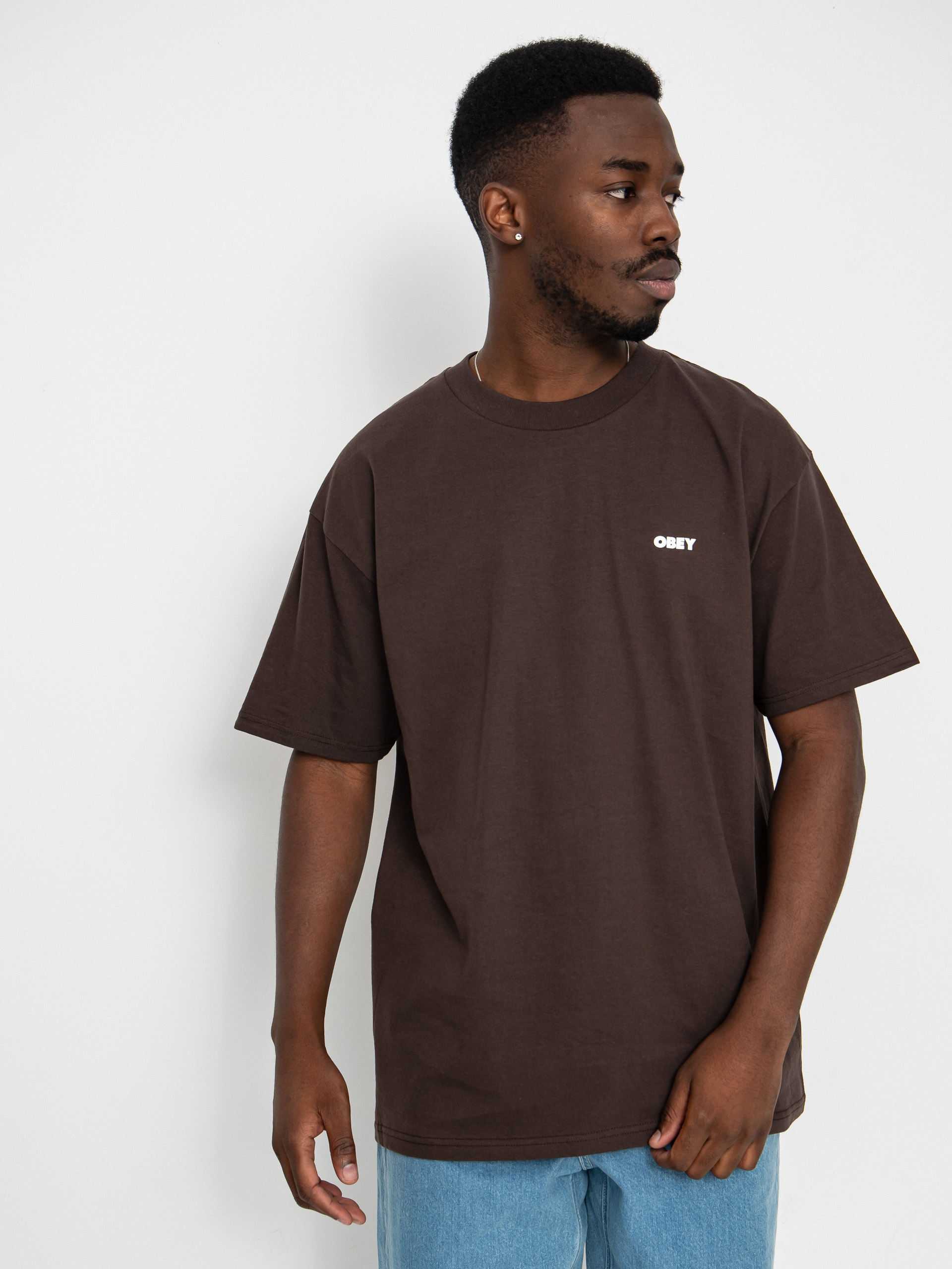 Футболка OBEY Obey Owl (java brown)