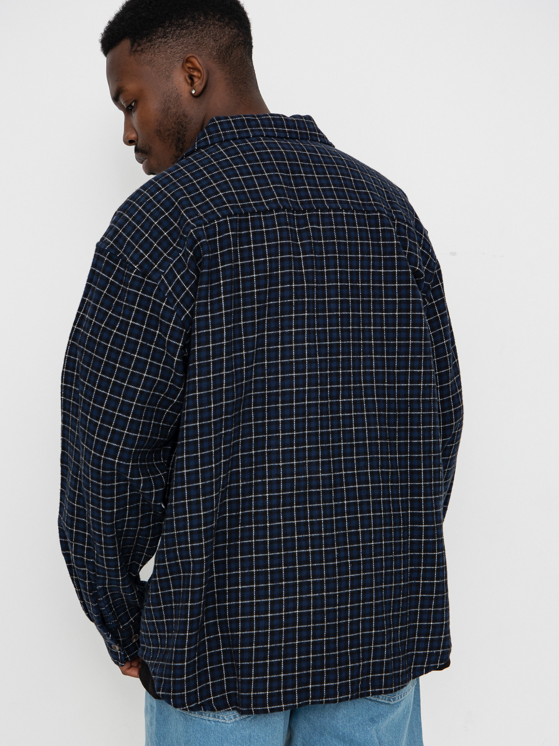 Сорочка OBEY Adams (academy navy multi)