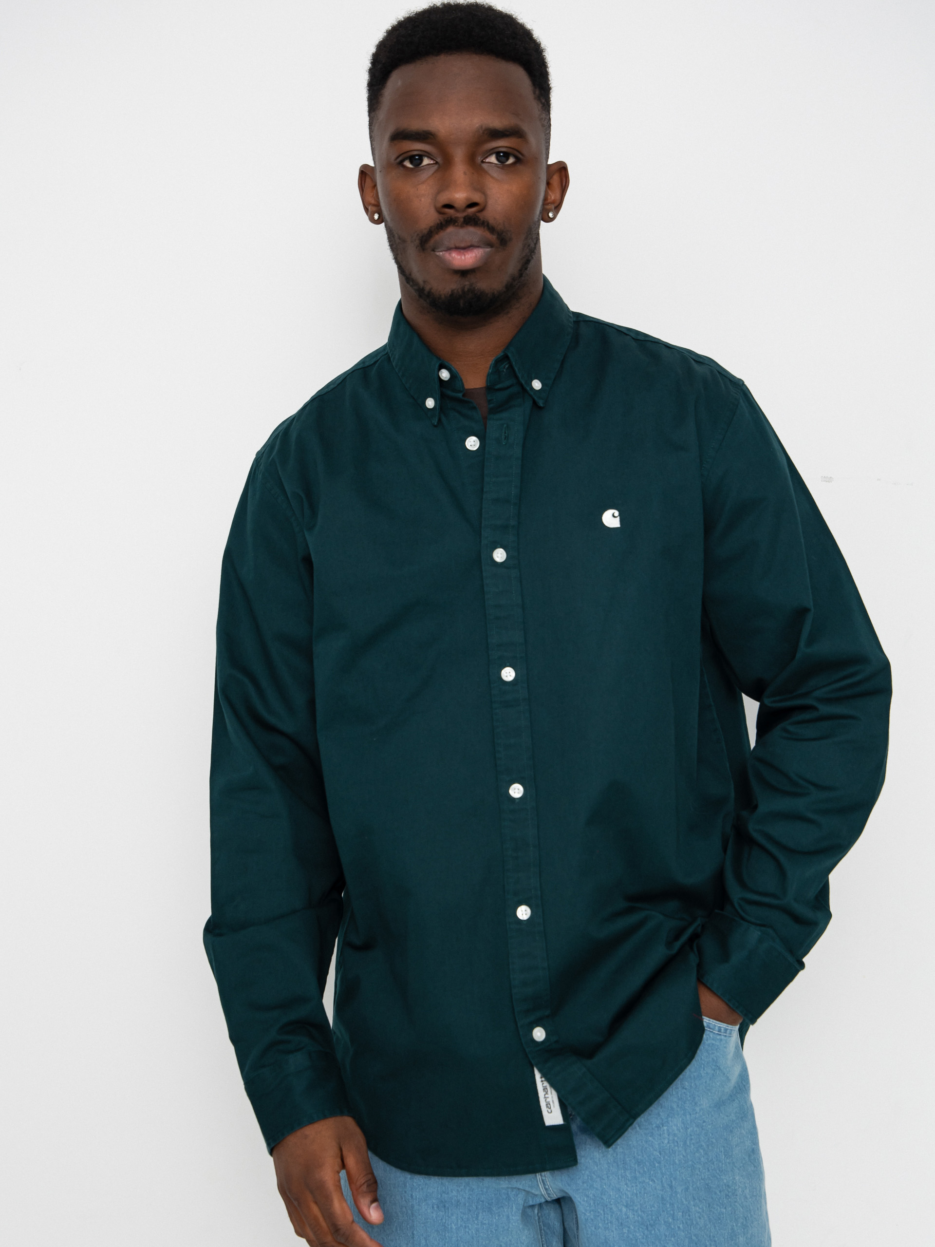 u0421u043eu0440u043eu0447u043au0430 Carhartt WIP Madison (dark fir/wax)