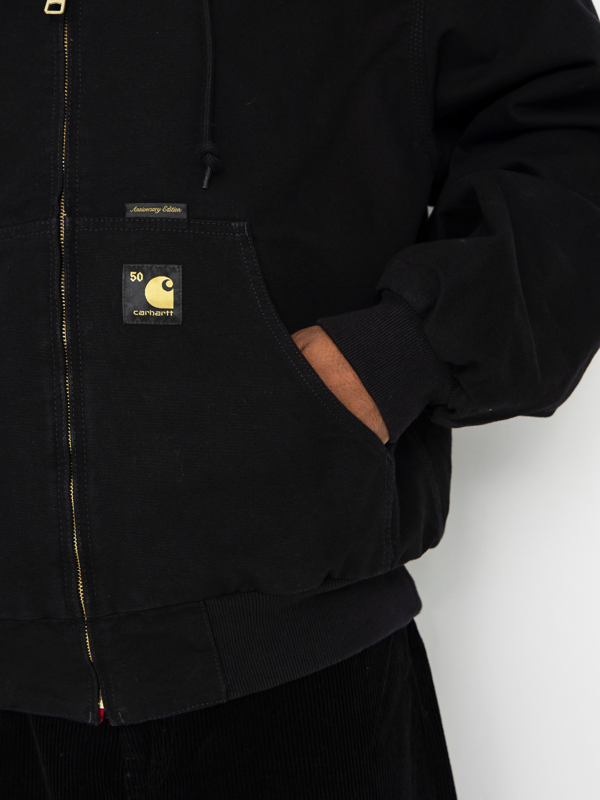 Куртка Carhartt WIP 50 Years Anniversary OG Active (black/usa red/rinsed)