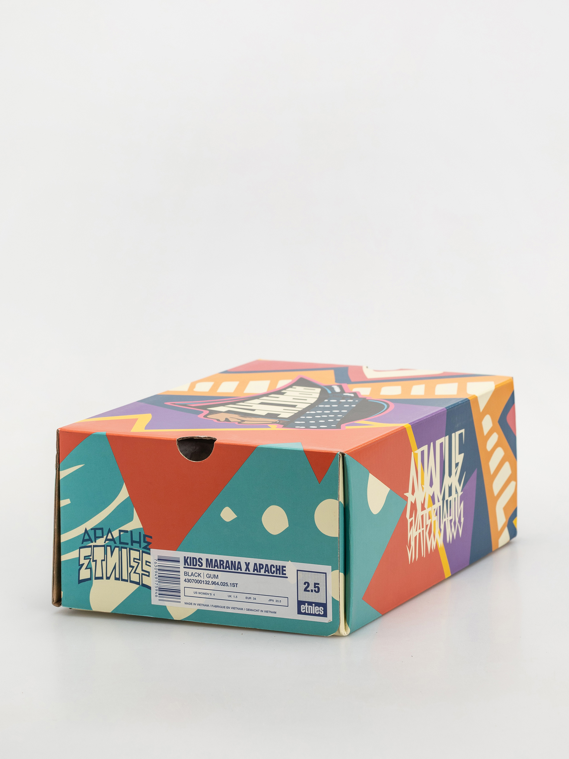 Взуття Etnies Kids Marana X Apache JR (black/gum)
