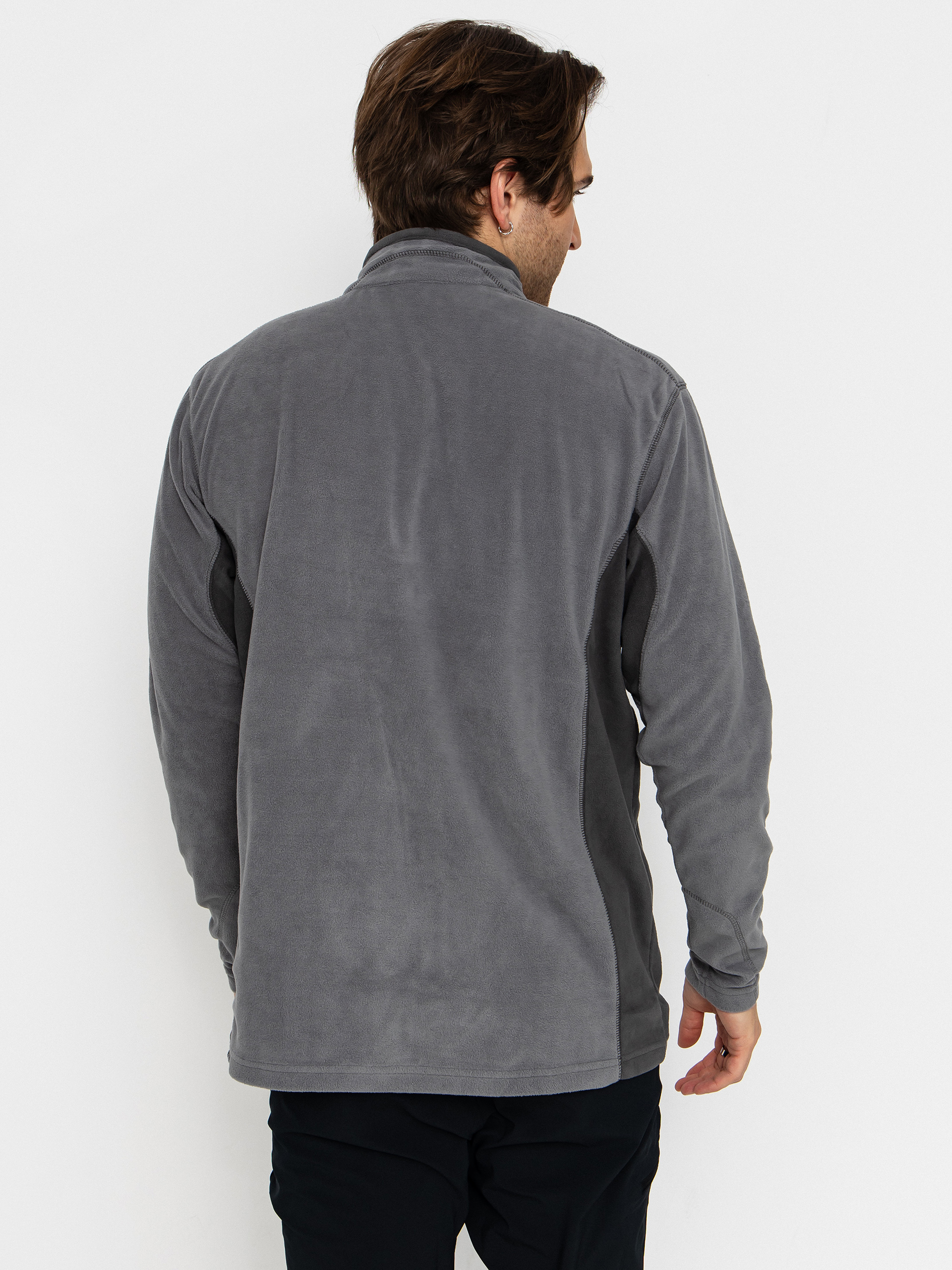 Чоловічий Флісовий светр Columbia Klamath Range II Half Zip (city grey/shark)