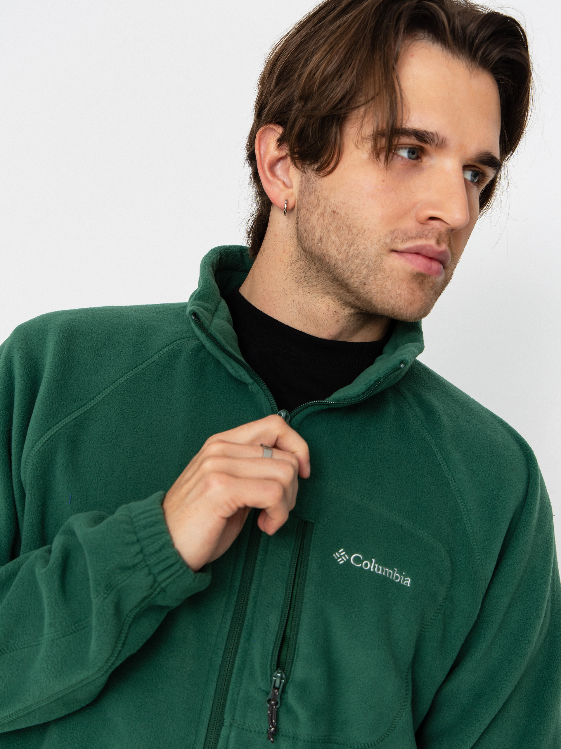 Чоловічий Флісовий светр Columbia Fast Trek II Full Zip (rain forest)