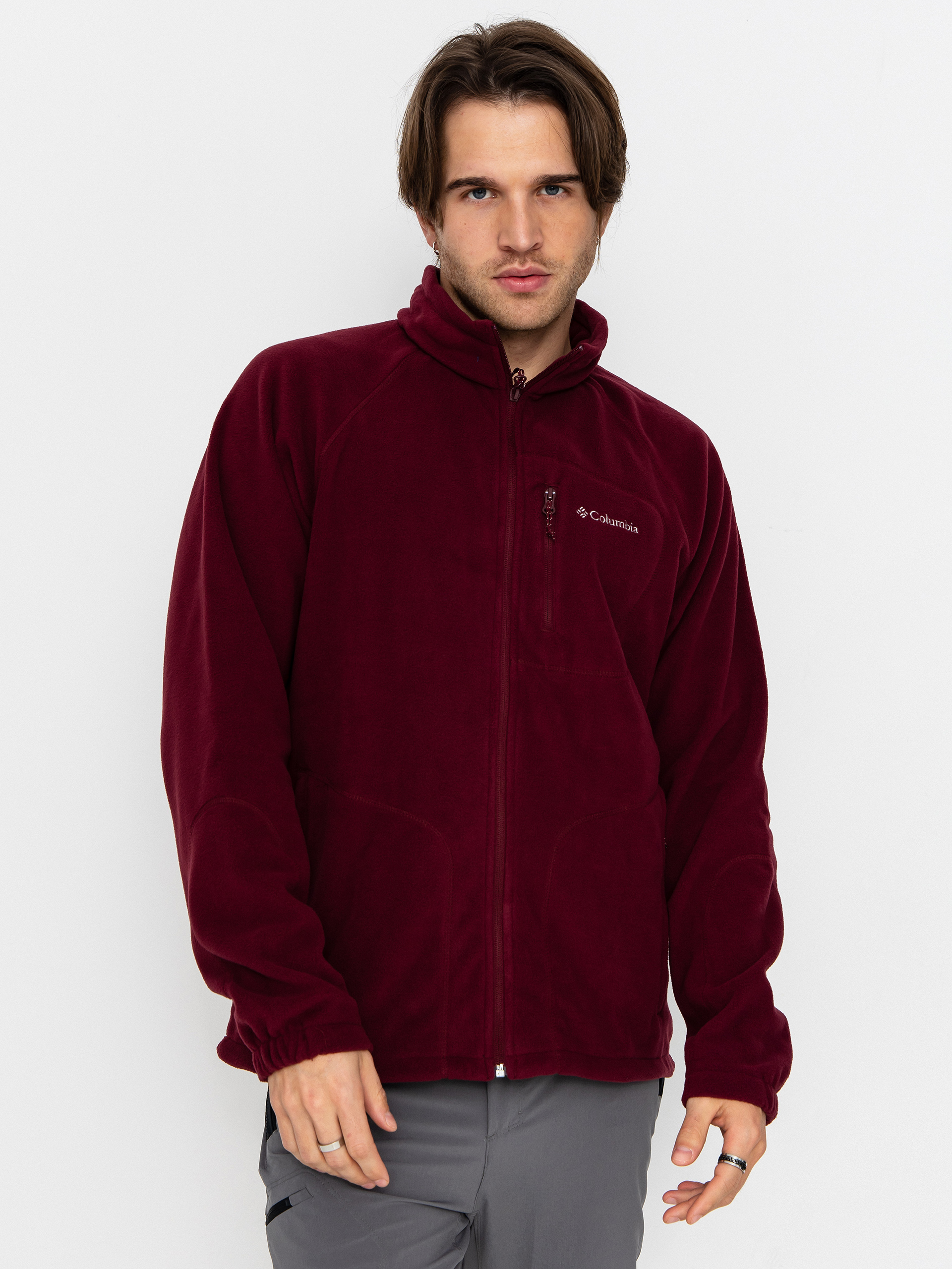 Флісовий светр Columbia Fast Trek II Full Zip (rich wine)
