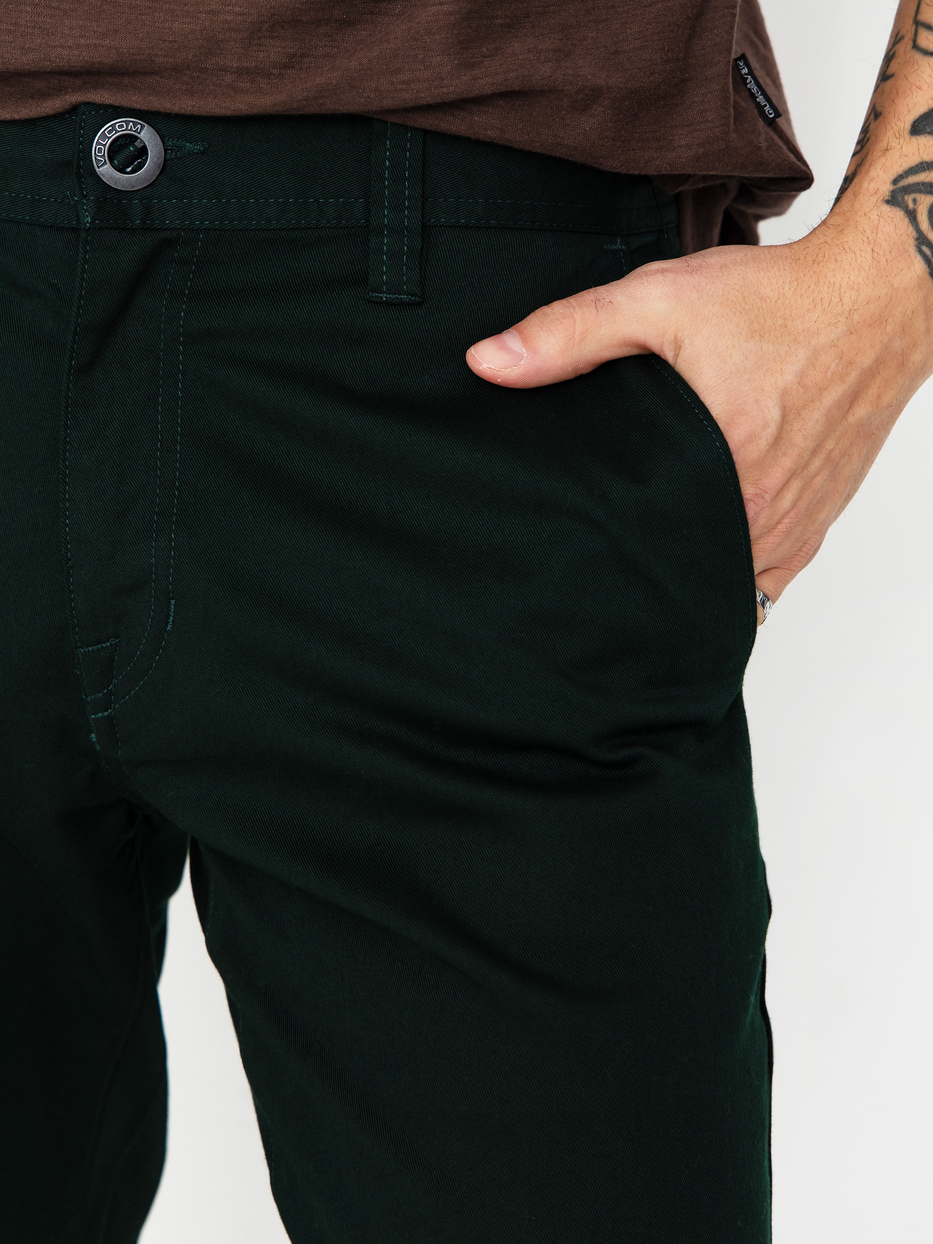 Штани Volcom Frickin Modern Stretch (scarab)